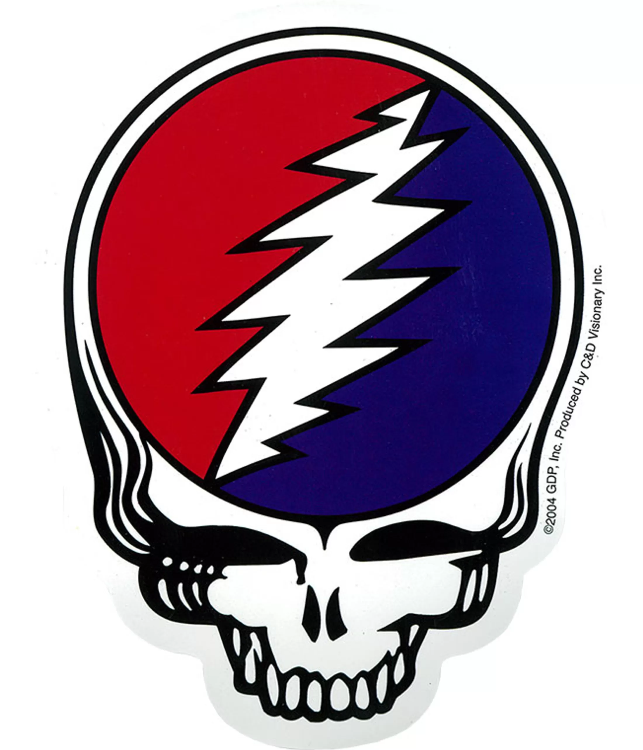 Grateful Dead<Liquid Blue GD SYF Die Cut Sticker