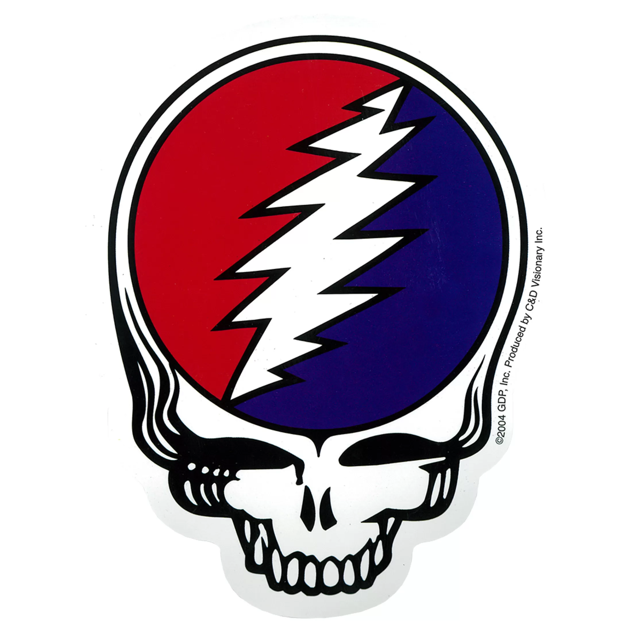 Grateful Dead<Liquid Blue GD SYF Die Cut Sticker