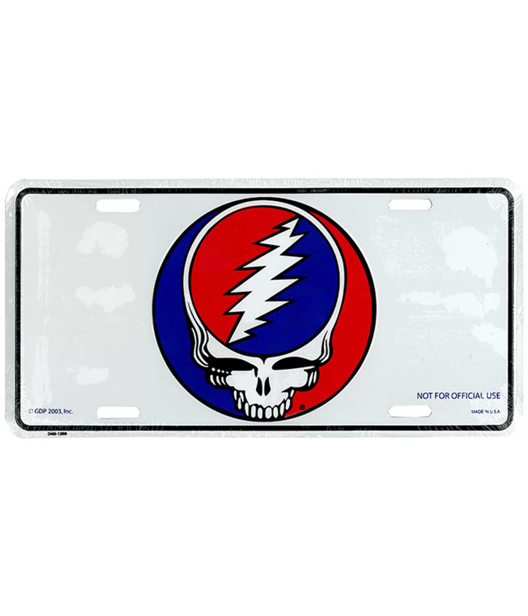 License Plates | Grateful Dead<Liquid Blue GD SYF License Plate