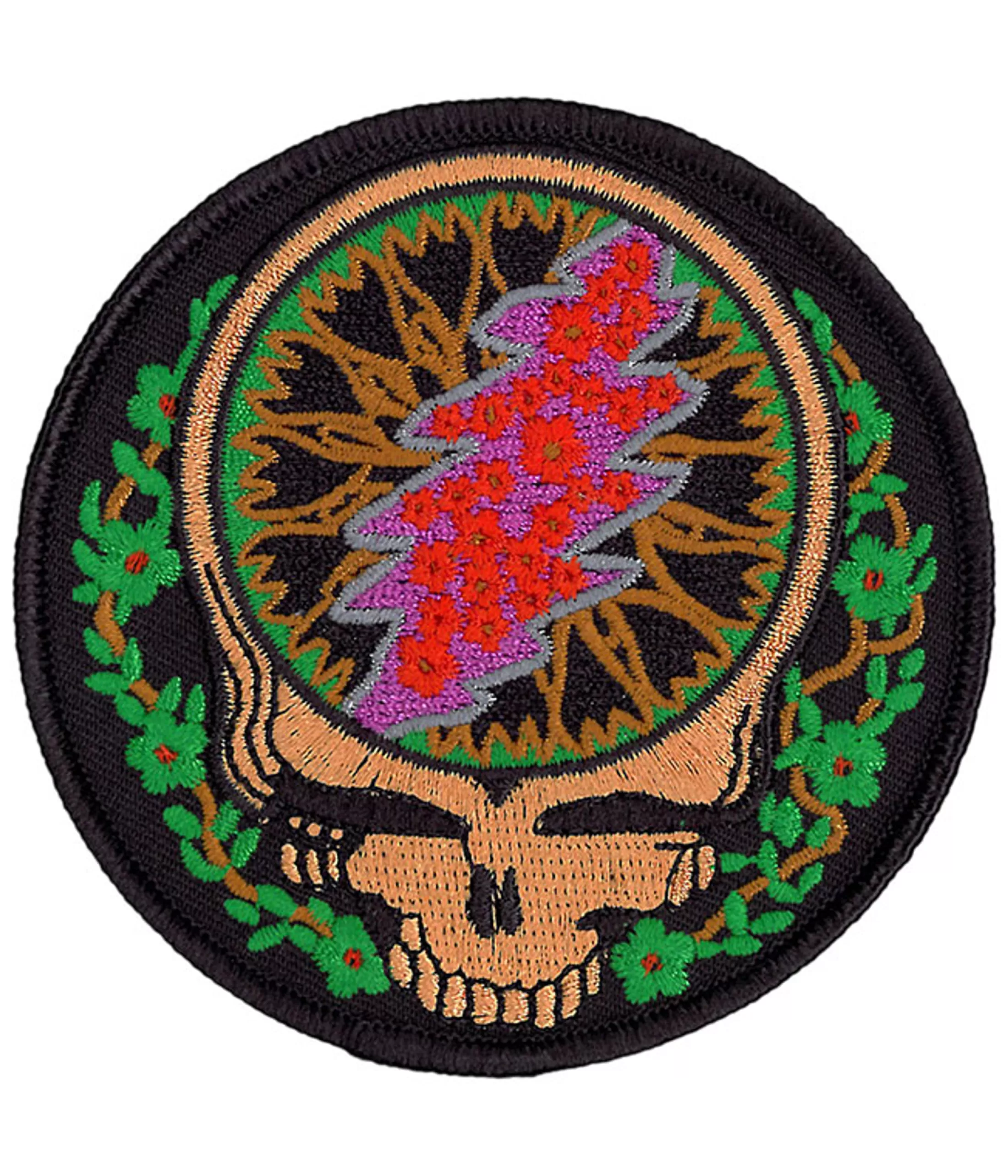 Patches | Grateful Dead<Liquid Blue GD SYF Vines And Roses Patch