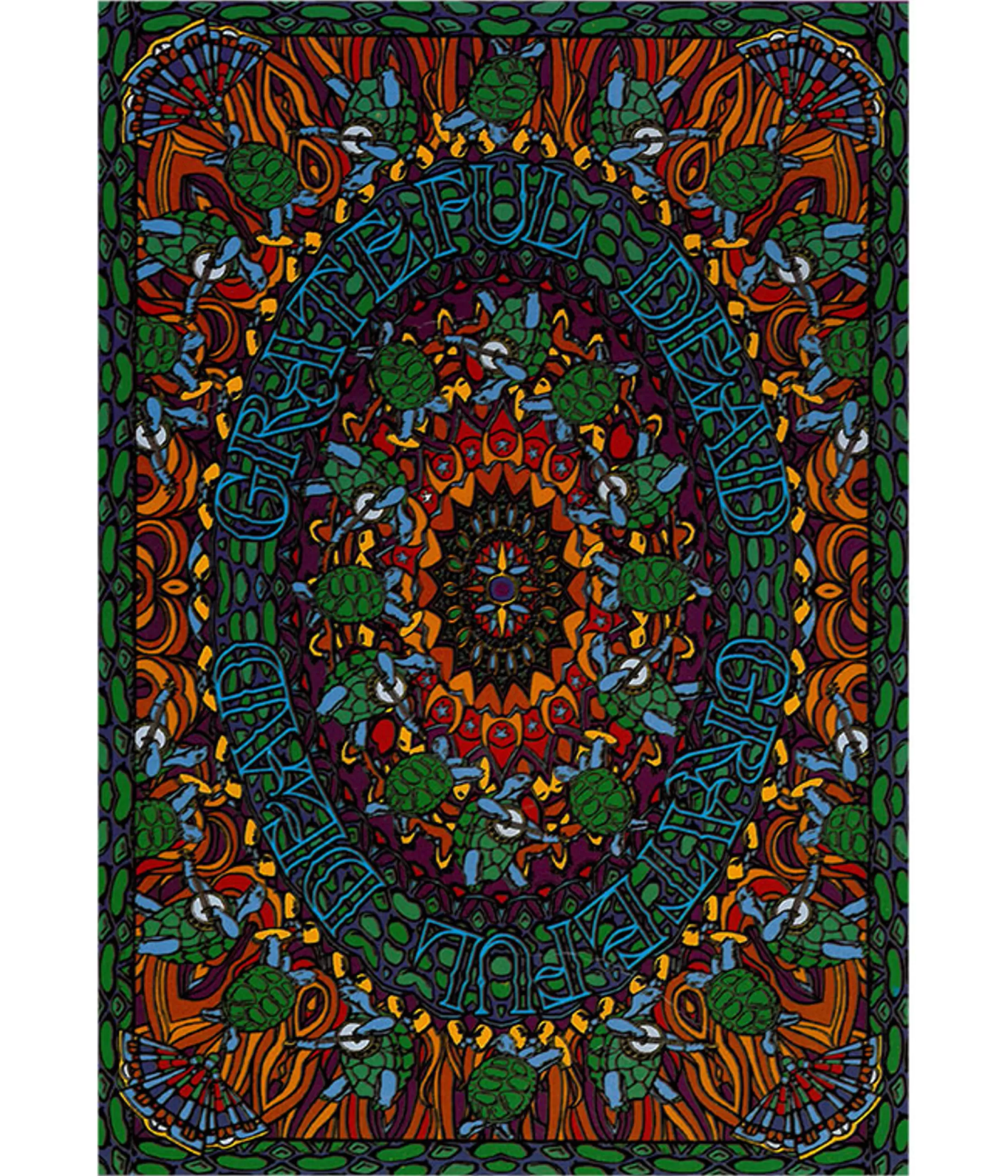 Grateful Dead | Classic<Liquid Blue GD Terrapin Dance Tapestry