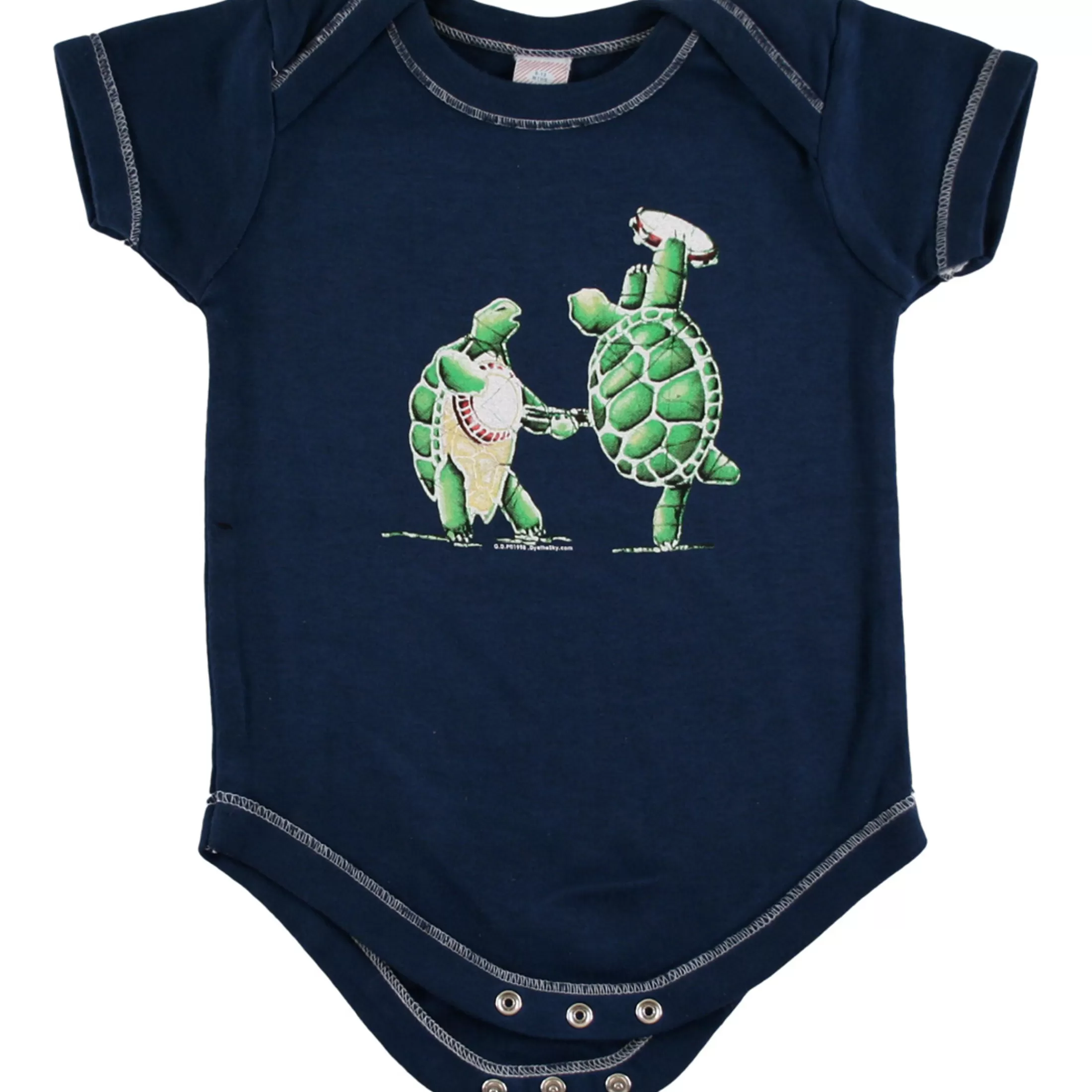 Onesies | Grateful Dead<Liquid Blue GD Terrapin Station Navy Onesie