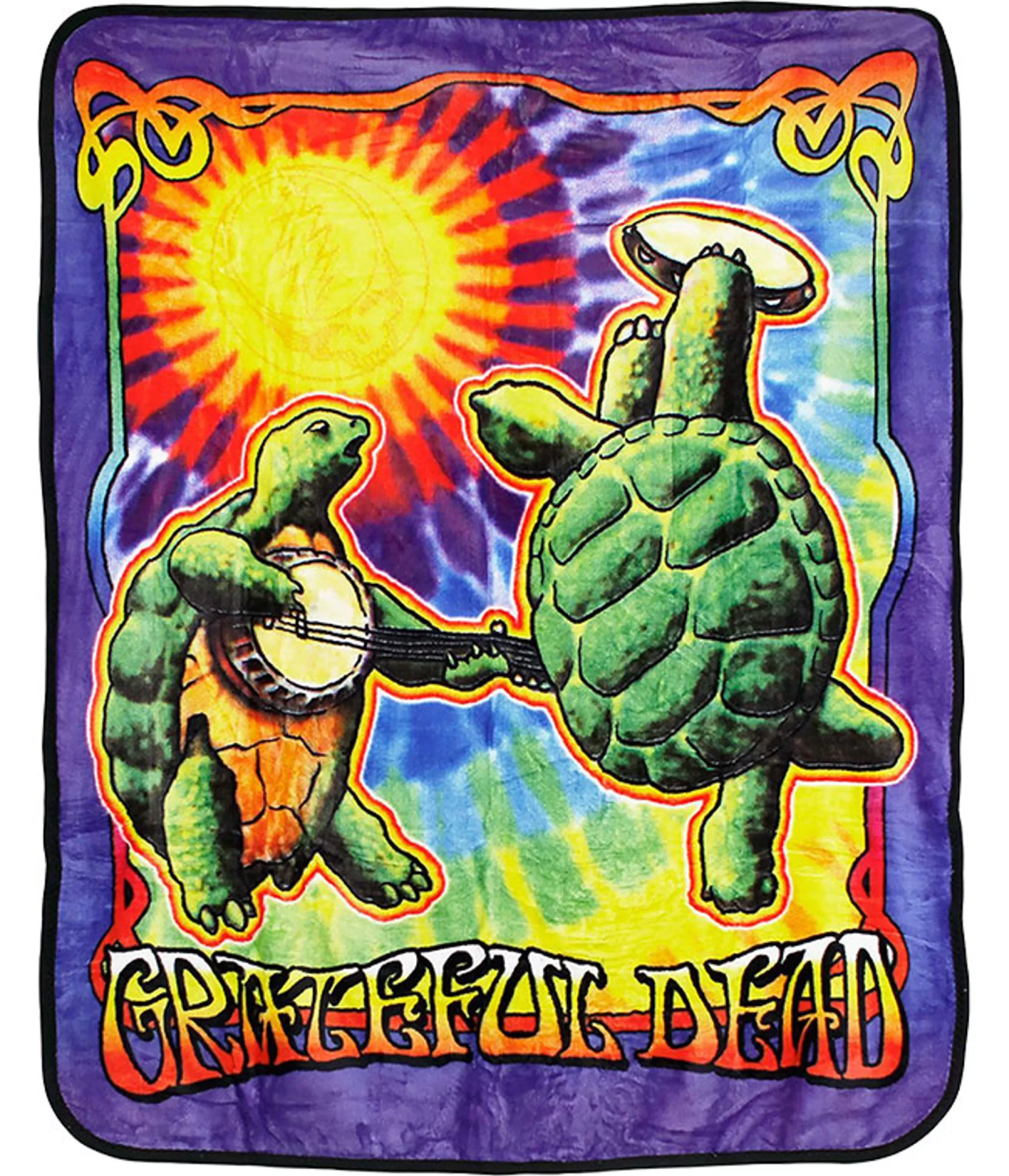 Grateful Dead | Classic<Liquid Blue GD Terrapin Sunshine Fleece Blanket