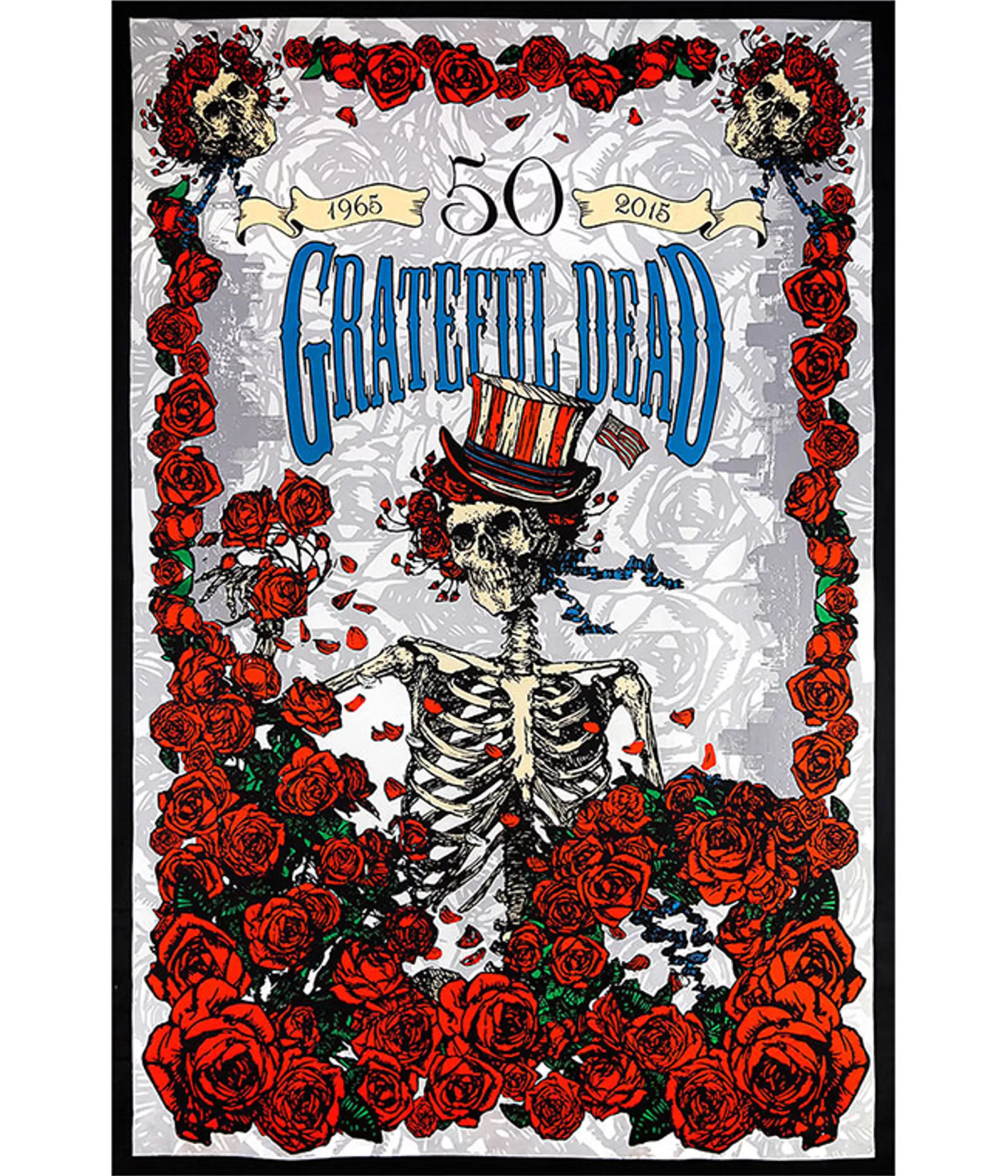 Grateful Dead | Classic<Liquid Blue GD 50th Anniversary 3D Tapestry