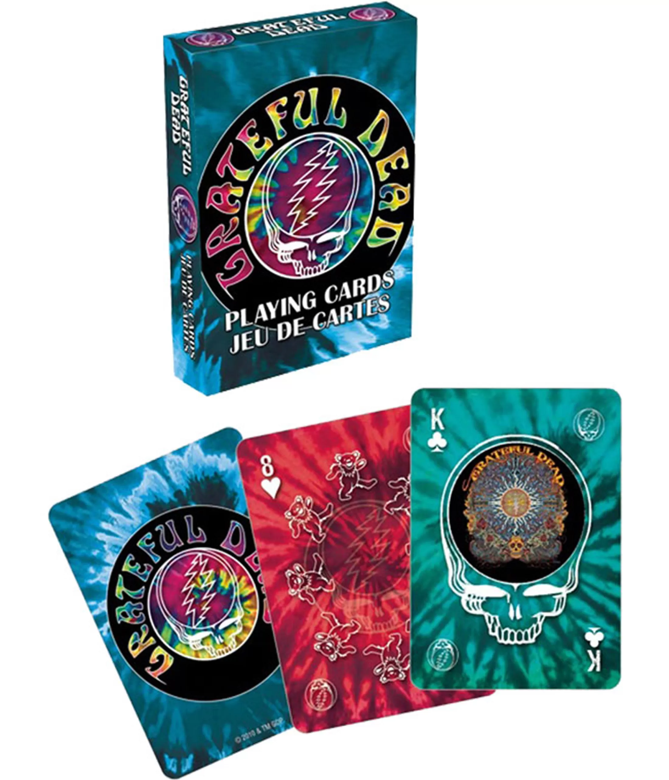 Grateful Dead | Classic<Liquid Blue GD Tie-Dye Playing Cards