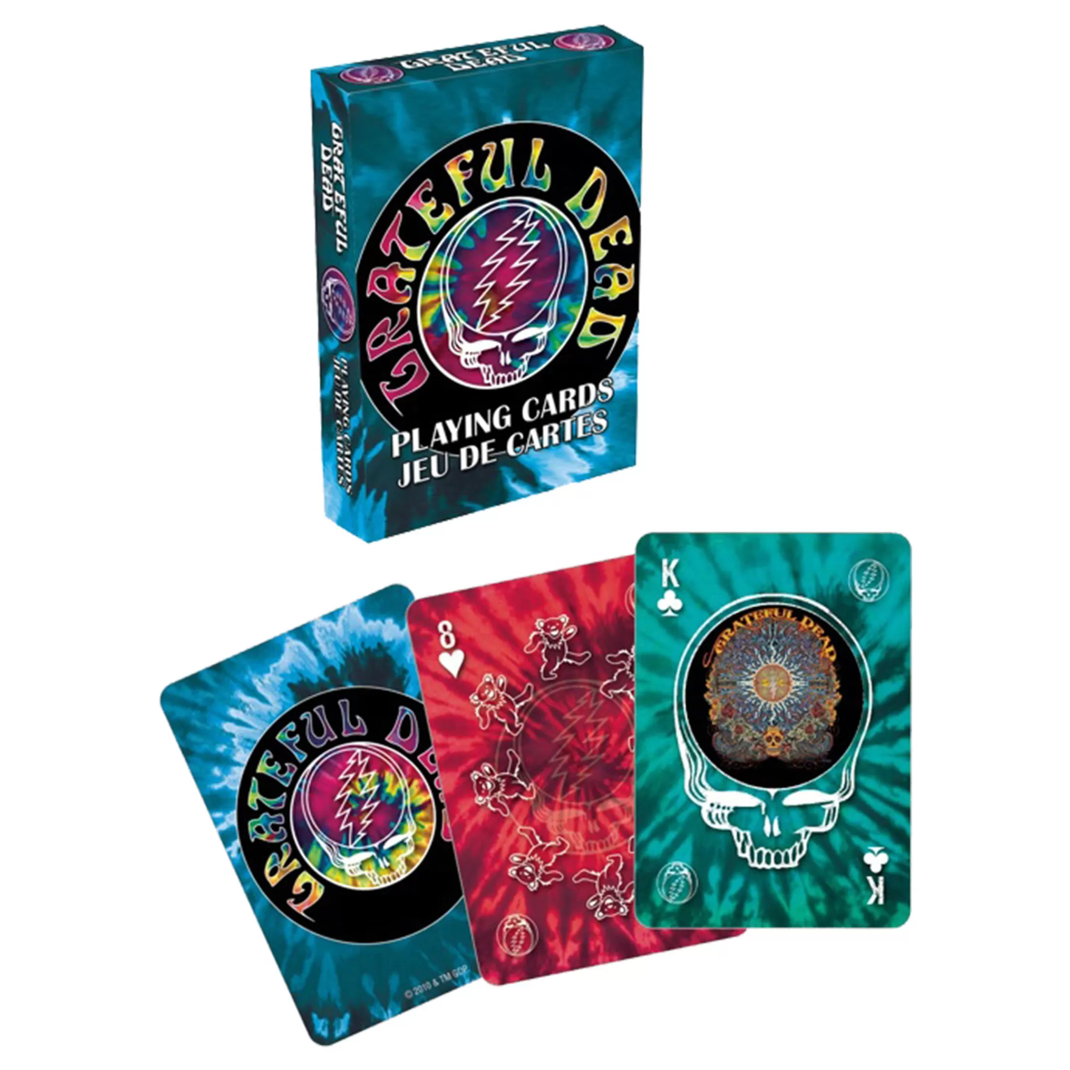 Grateful Dead | Classic<Liquid Blue GD Tie-Dye Playing Cards