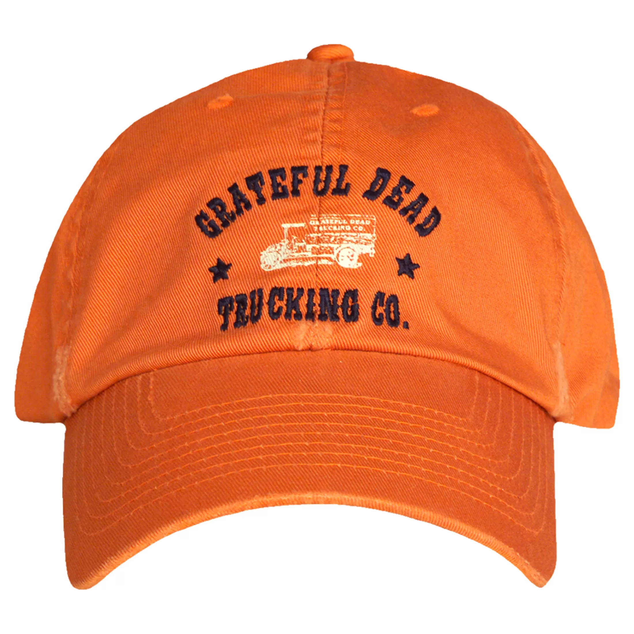 Hats | Grateful Dead<Liquid Blue GD Trucking Hat Orange Hat