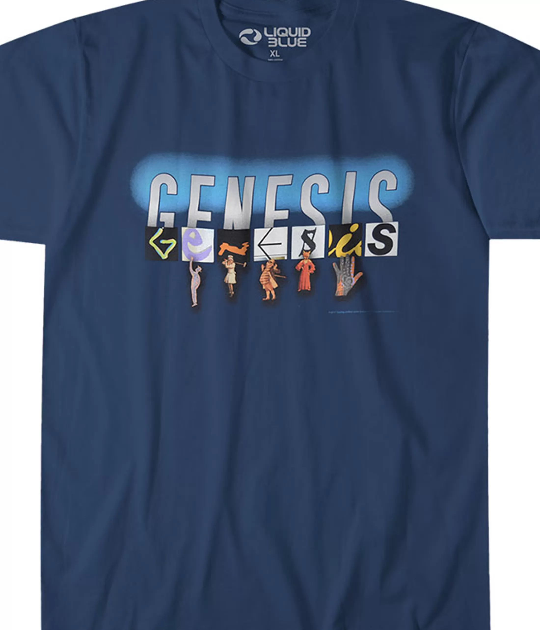 T-Shirt | Genesis<Liquid Blue Genesis Navy T-Shirt