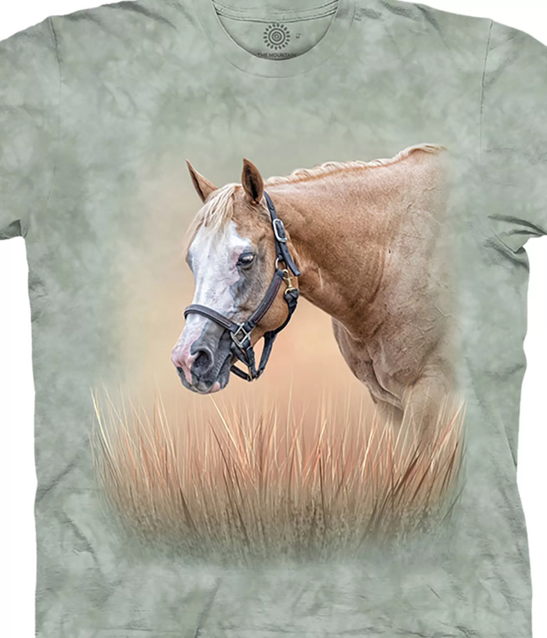 T-Shirt | Horses<Liquid Blue Gentle Spirit Classic Cotton T-Shirt