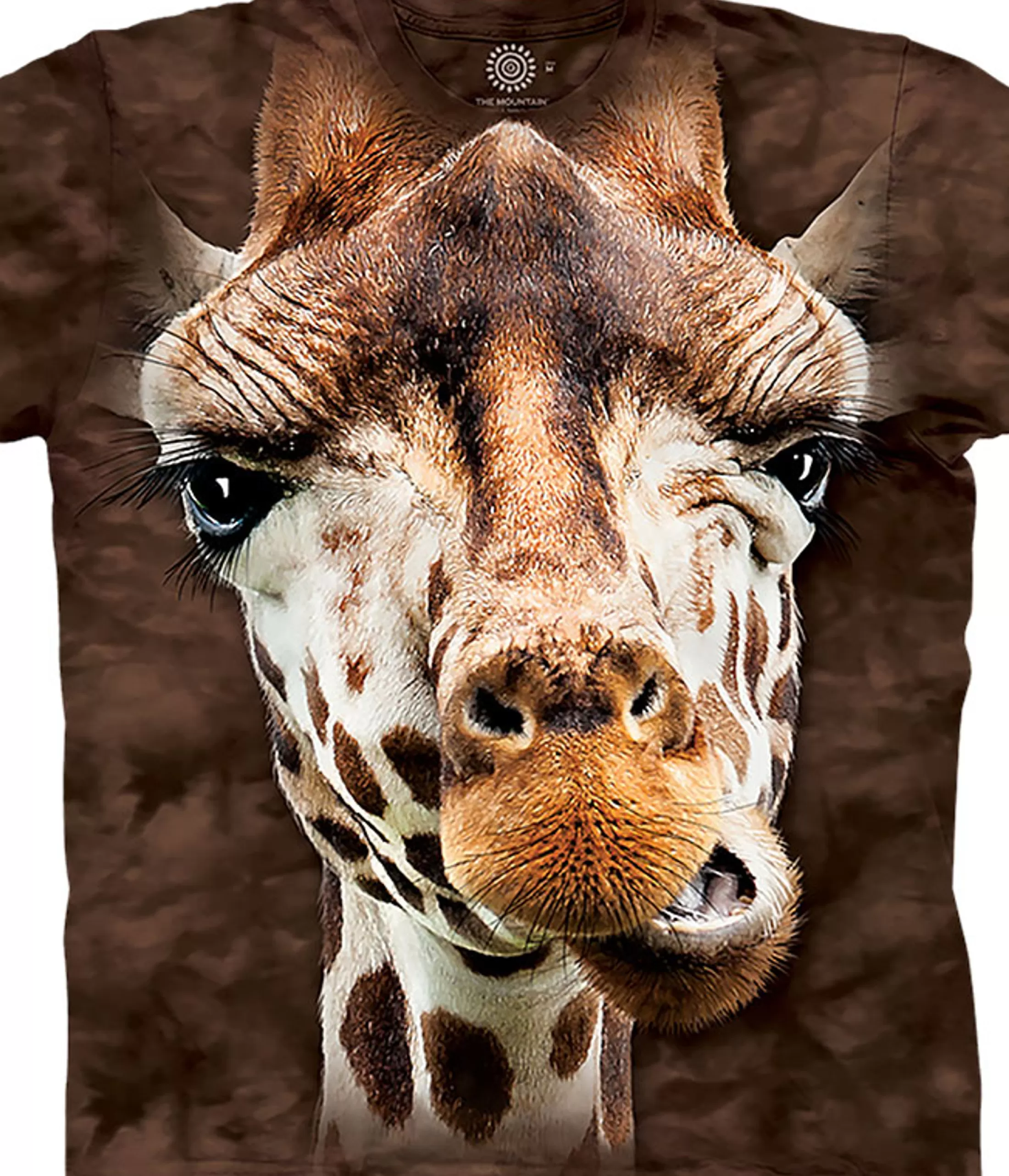 T-Shirt | Wild Animals<Liquid Blue Giraffe Classic Cotton T-Shirt