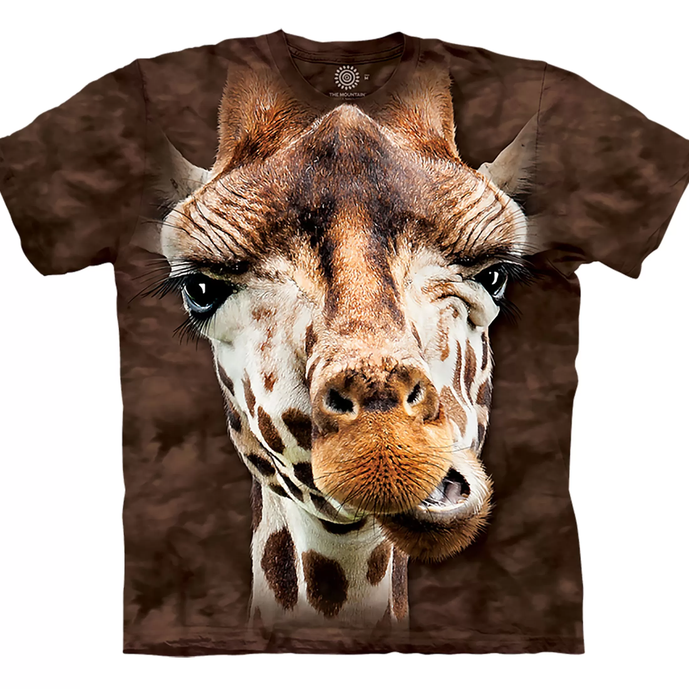 T-Shirt | Wild Animals<Liquid Blue Giraffe Classic Cotton T-Shirt