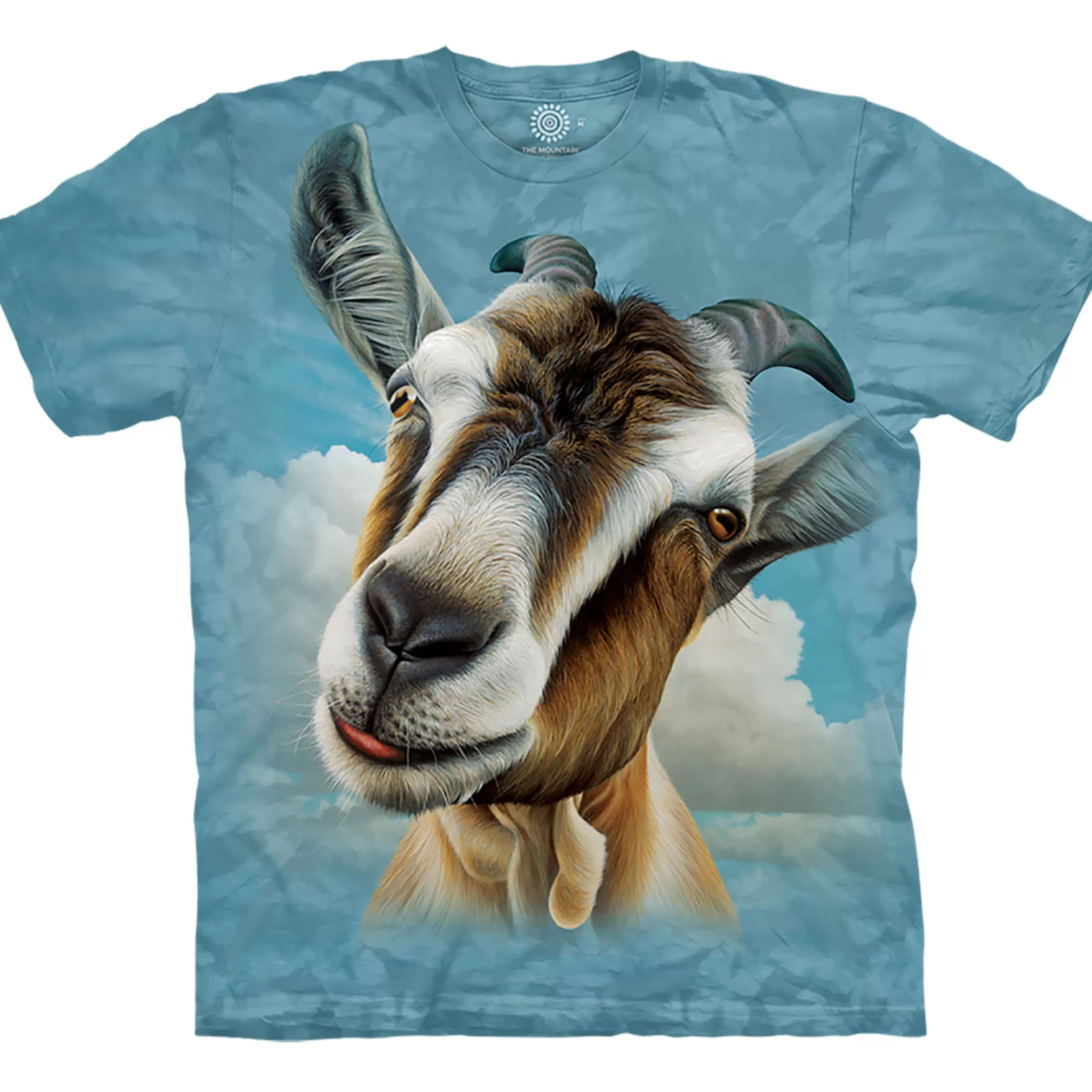 T-Shirt | Farm<Liquid Blue Goat Head Classic Cotton T-Shirt