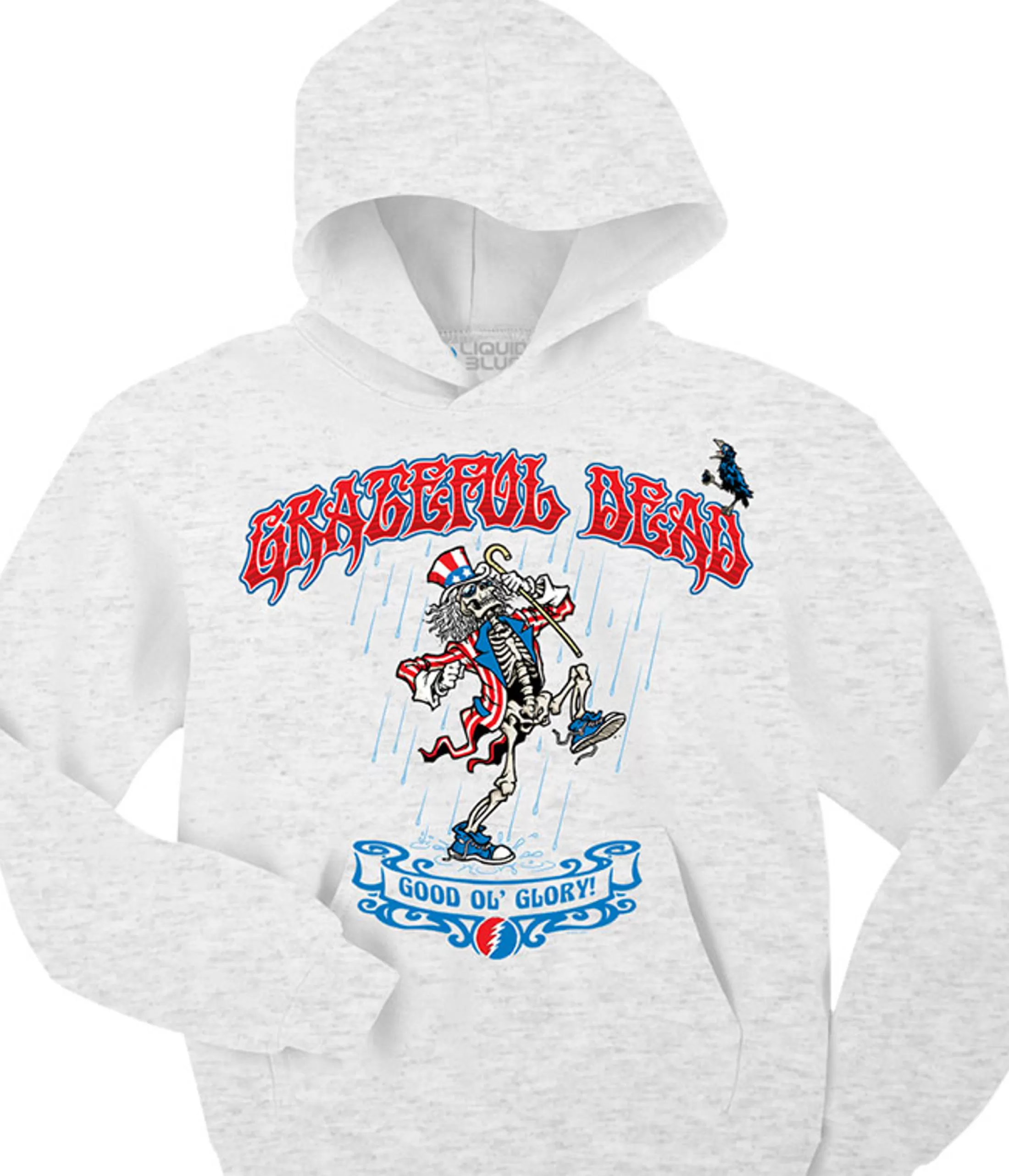 Hoodie | Grateful Dead<Liquid Blue Good 'Ol Glory Custom Hoodie