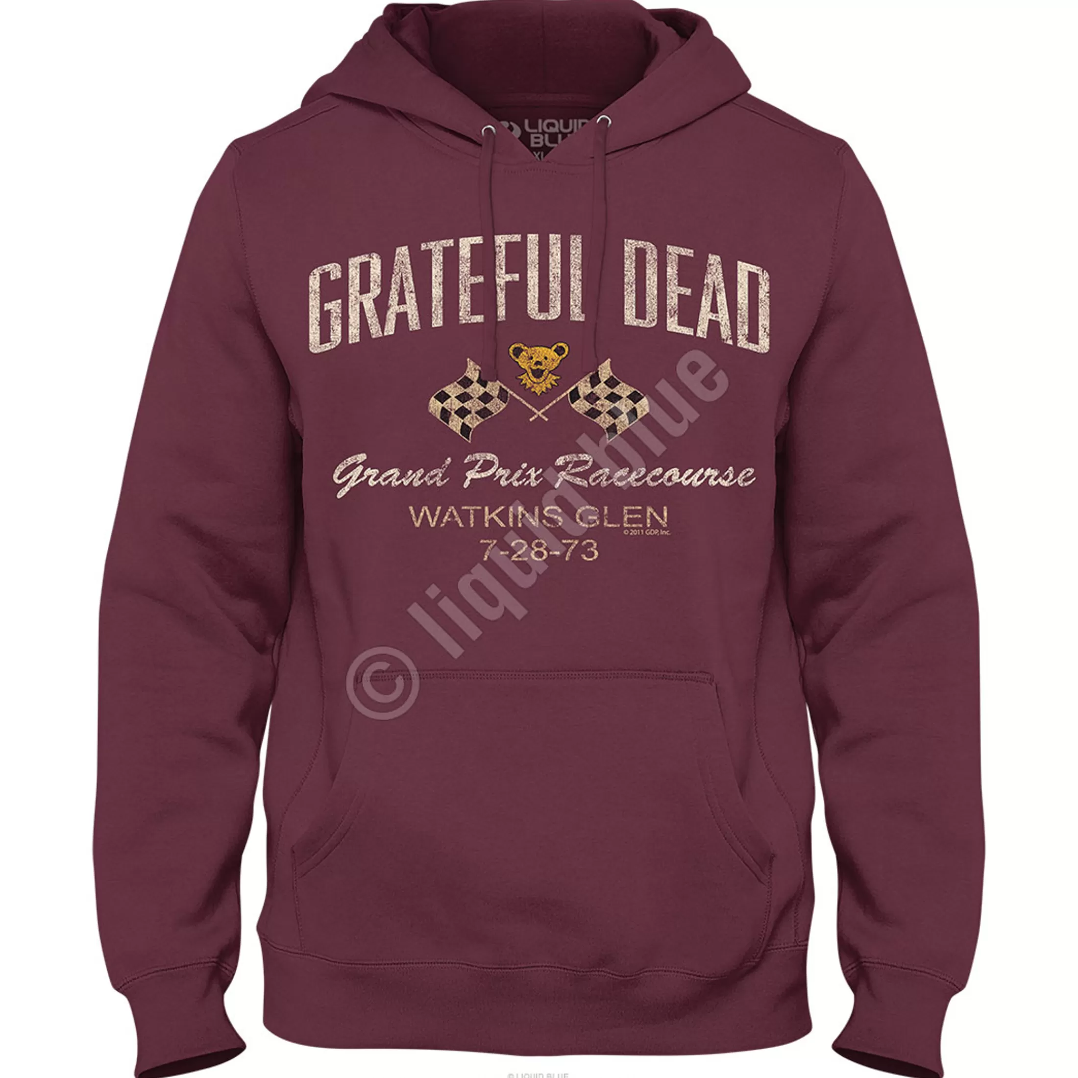 Hoodie | Grateful Dead<Liquid Blue Grand Prix Hoodie