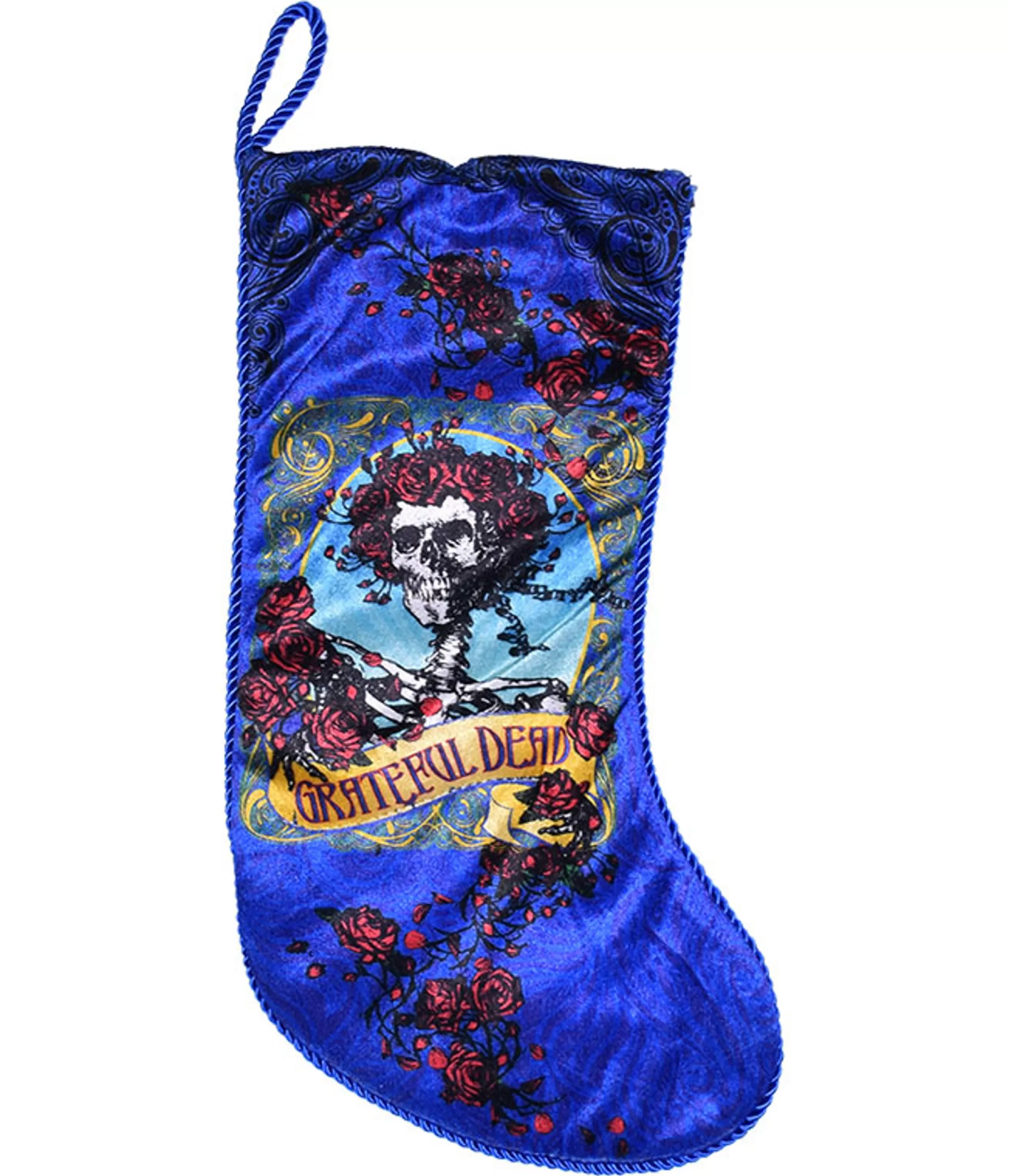 Socks | Grateful Dead<Liquid Blue Grateful Dead Bertha Print Stocking