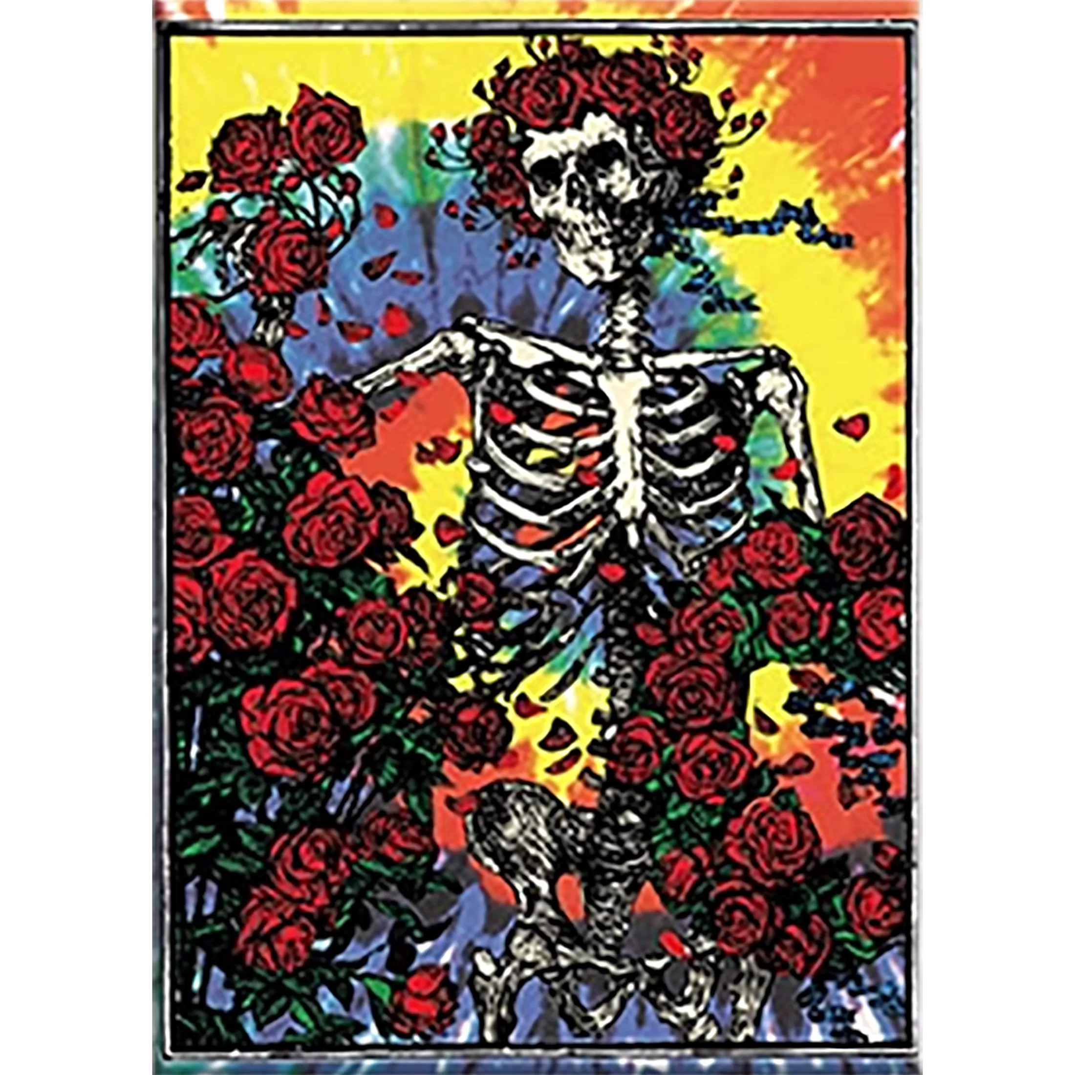 Grateful Dead | Classic<Liquid Blue Grateful Dead Bertha Woodcut Magnet