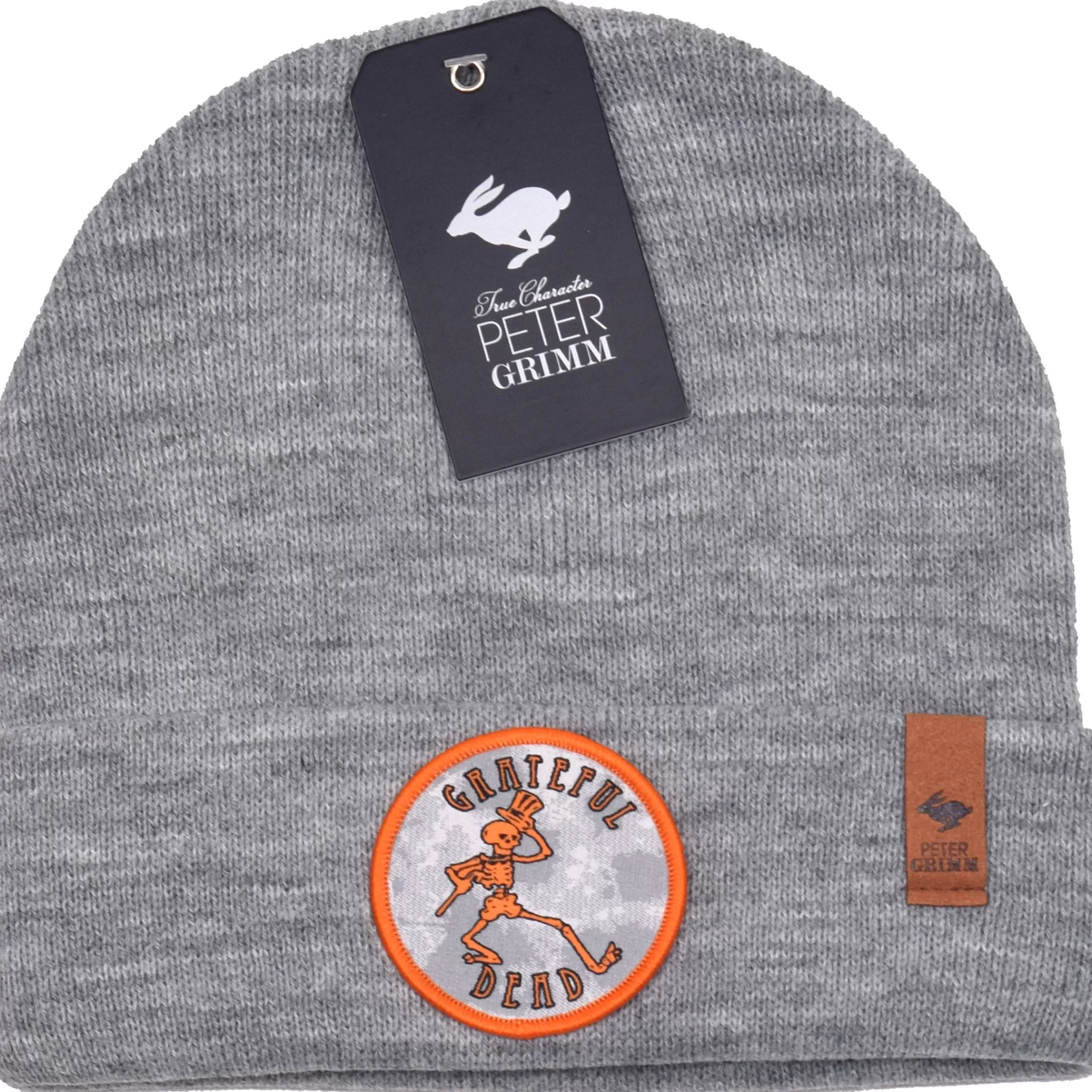 Hats | Grateful Dead<Liquid Blue Grateful Dead Dancing Skelly Grey Beanie