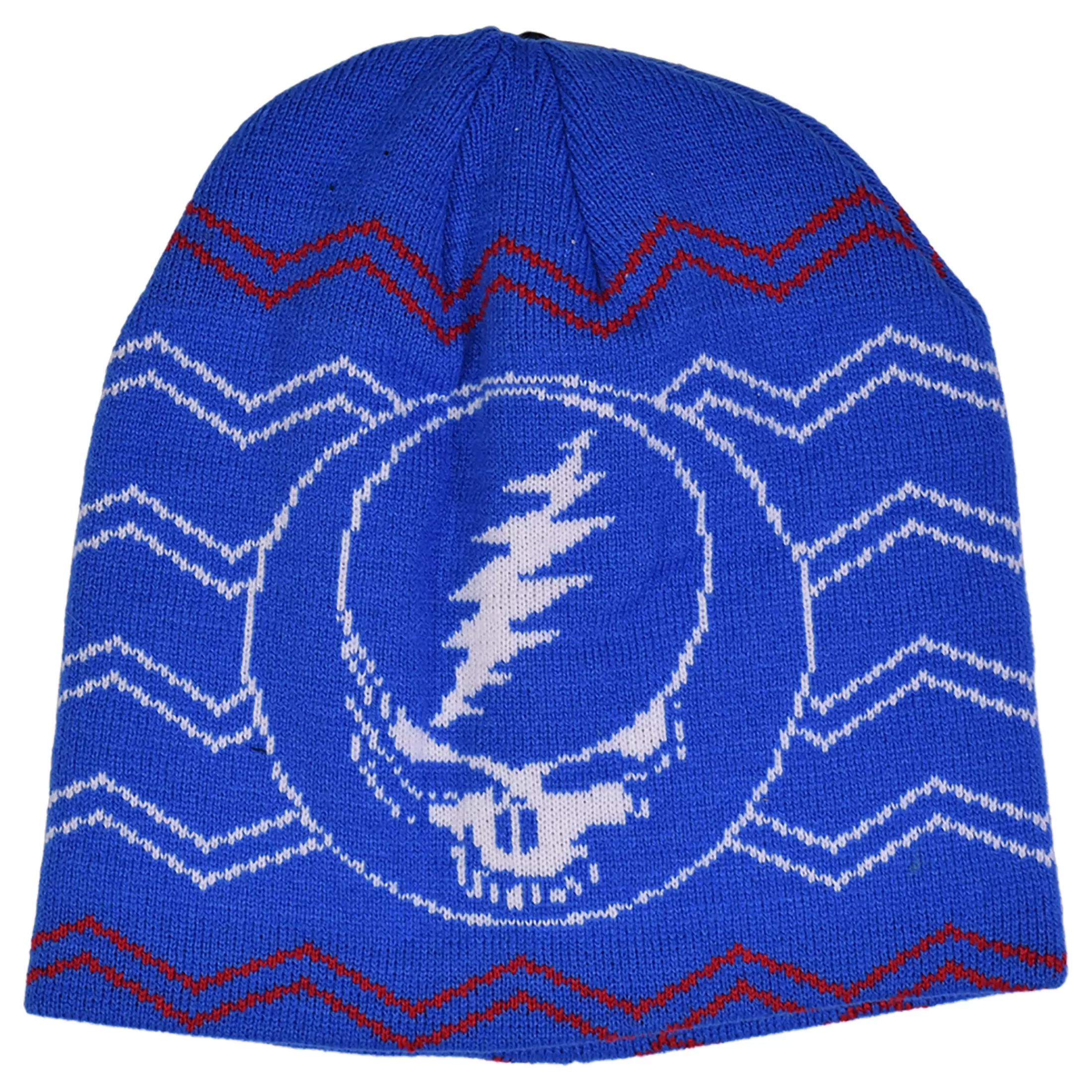 Hats | Grateful Dead<Liquid Blue Grateful Dead Steal Your Face Black Beanie