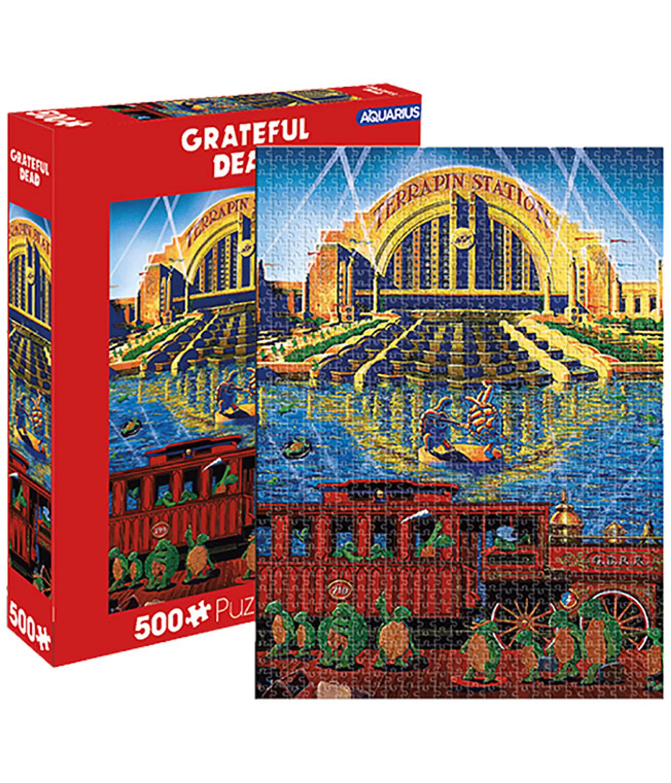 Grateful Dead | Classic<Liquid Blue Grateful Dead Terrapin Station 500pc Puzzle