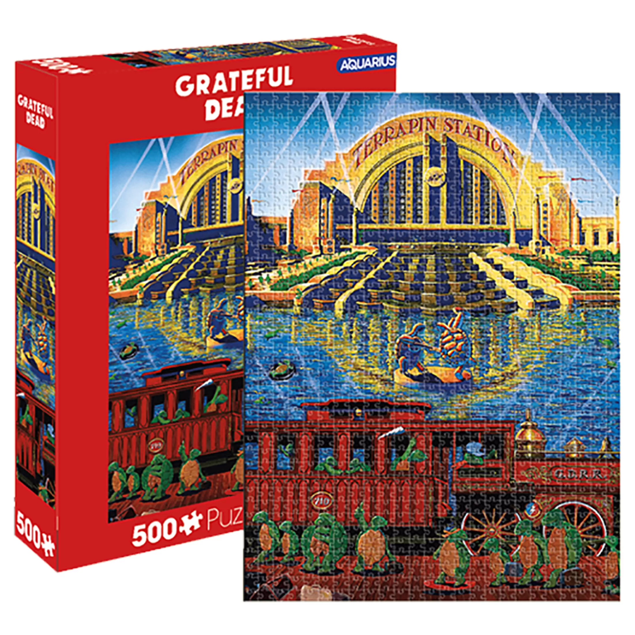 Grateful Dead | Classic<Liquid Blue Grateful Dead Terrapin Station 500pc Puzzle