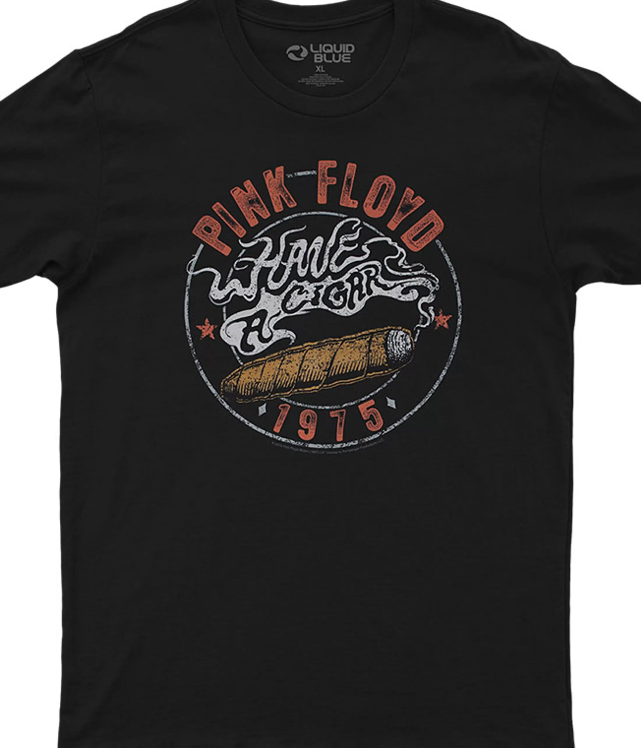 Athletic T-Shirt | Pink Floyd<Liquid Blue Gravy Train Black Athletic T-Shirt