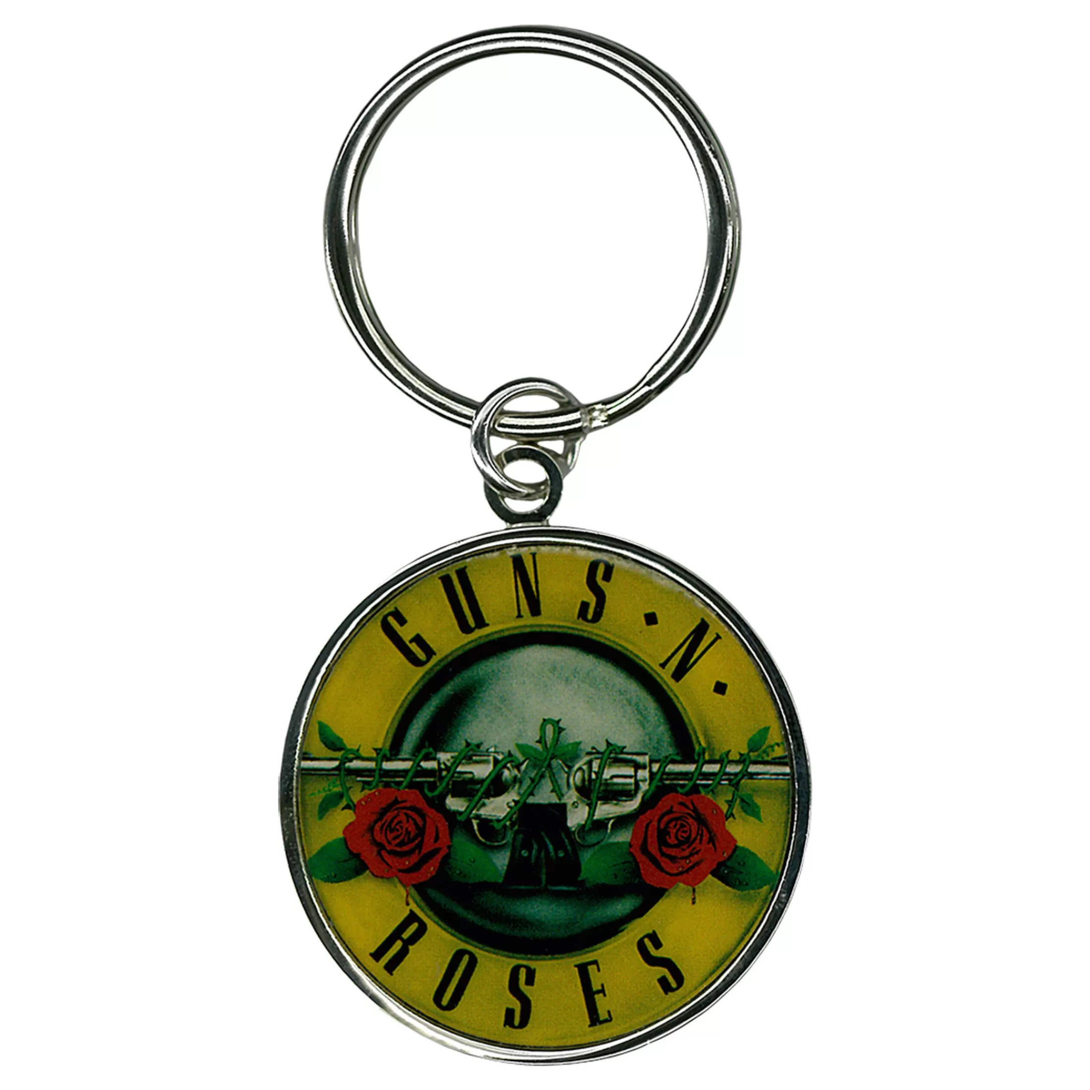 Keychains | Guns N Roses<Liquid Blue Guns N Roses Bullet Keychain