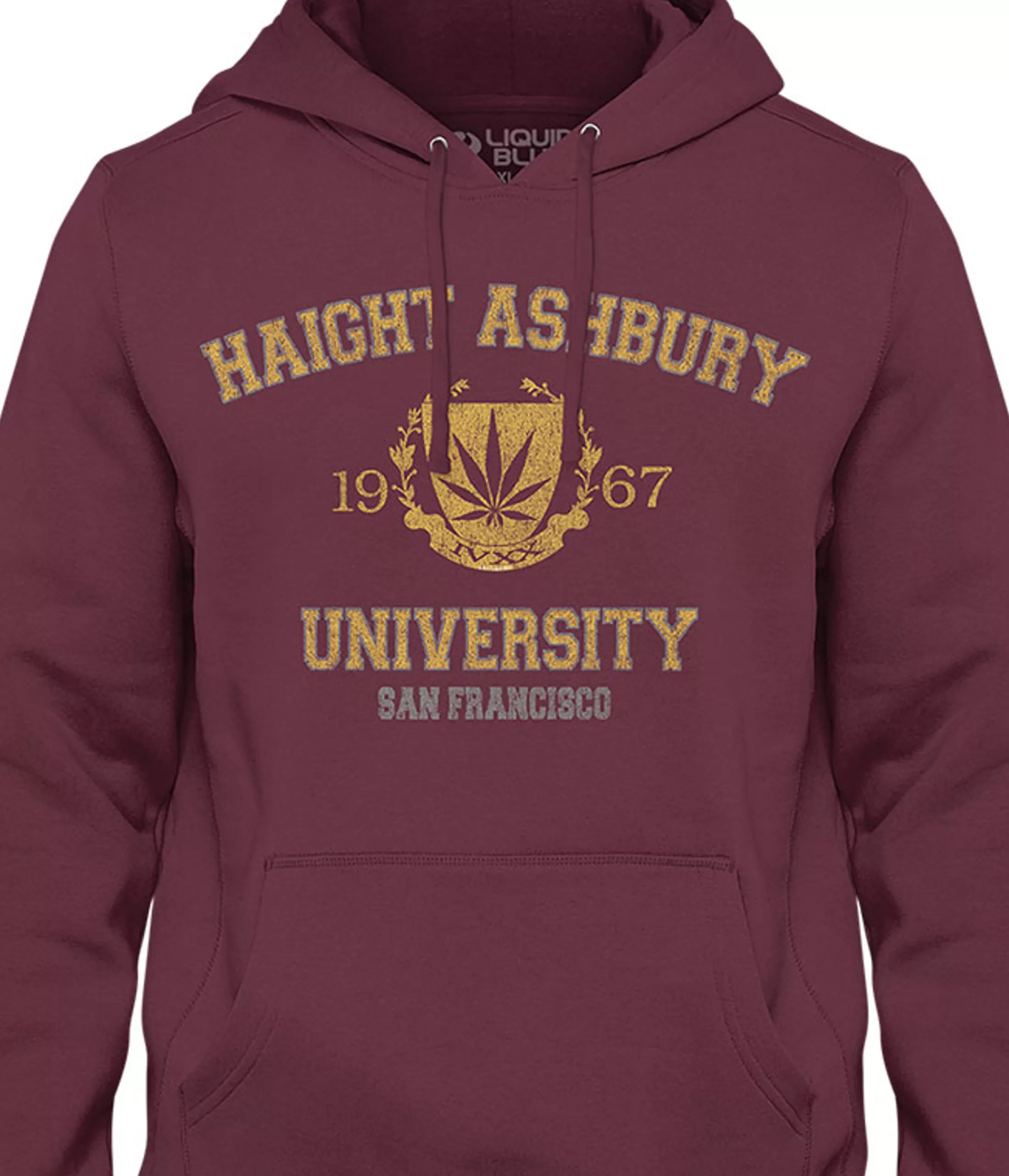 Hoodie | Haight Ashbury<Liquid Blue Haight Ashbury Hoodie