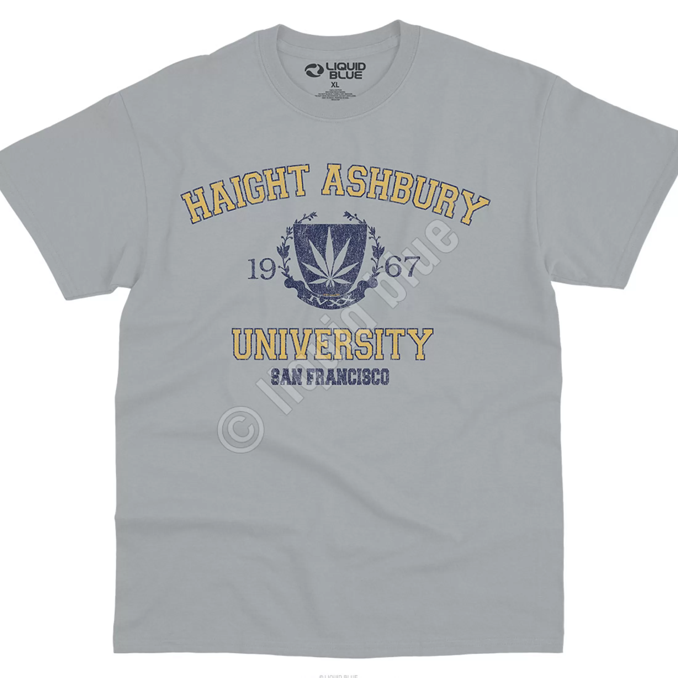 T-Shirt | Haight Ashbury<Liquid Blue Haight Ashbury T-Shirt