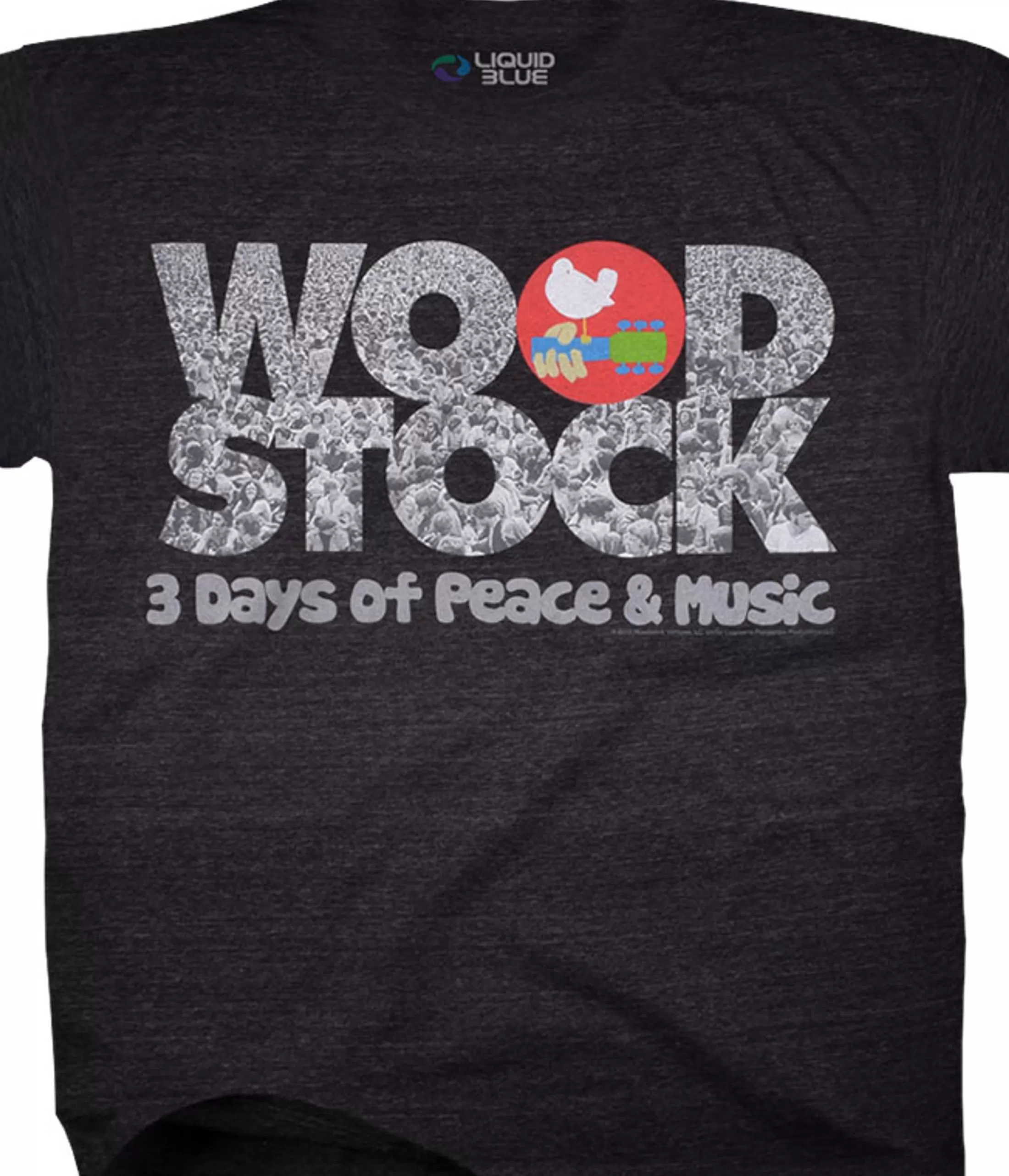 Tri-Blend T-Shirt | Woodstock<Liquid Blue Half a Million Strong Dark Heather Tri-Blend T-Shirt