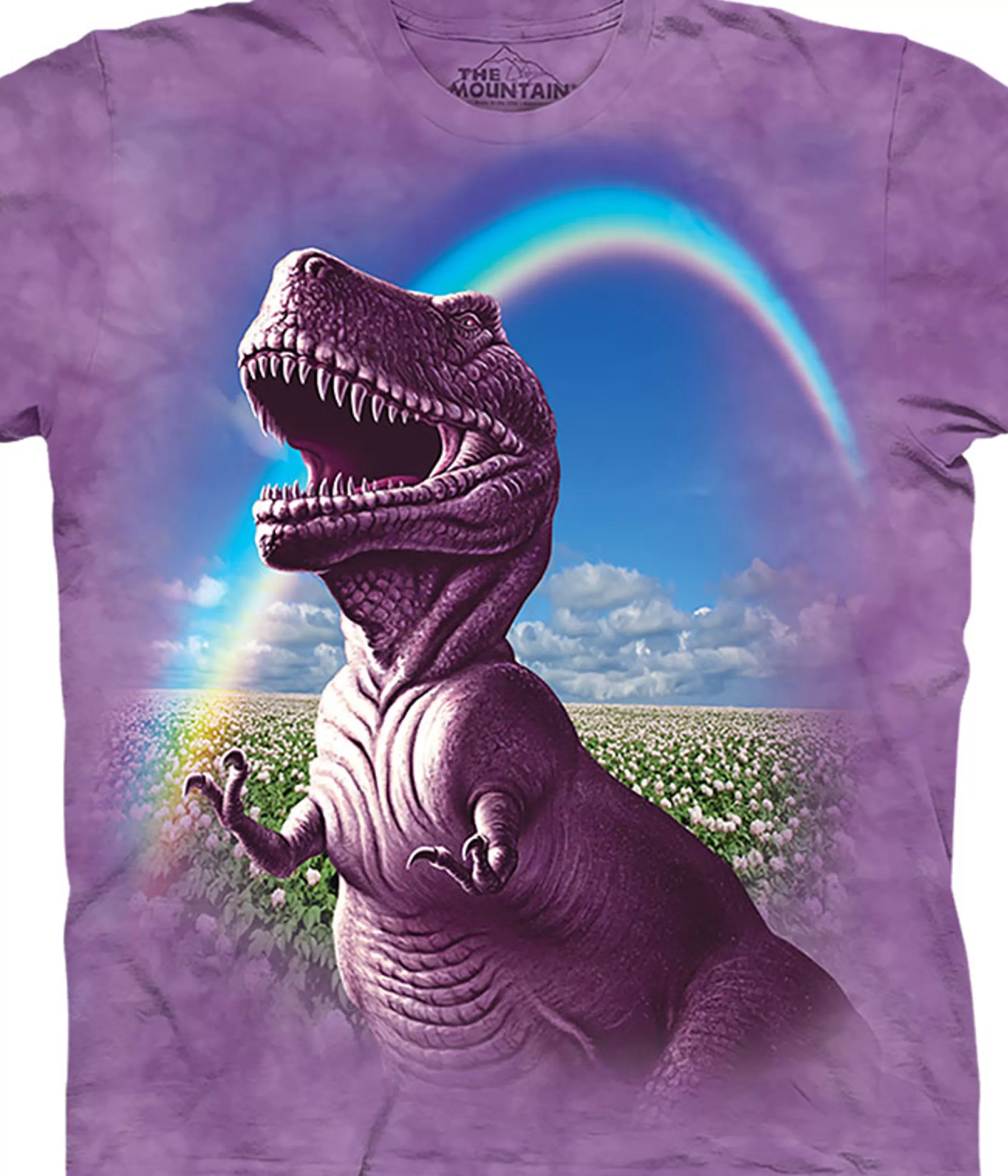 T-Shirt | Dinosaurs<Liquid Blue Happiest T-Rex Classic Cotton T-Shirt