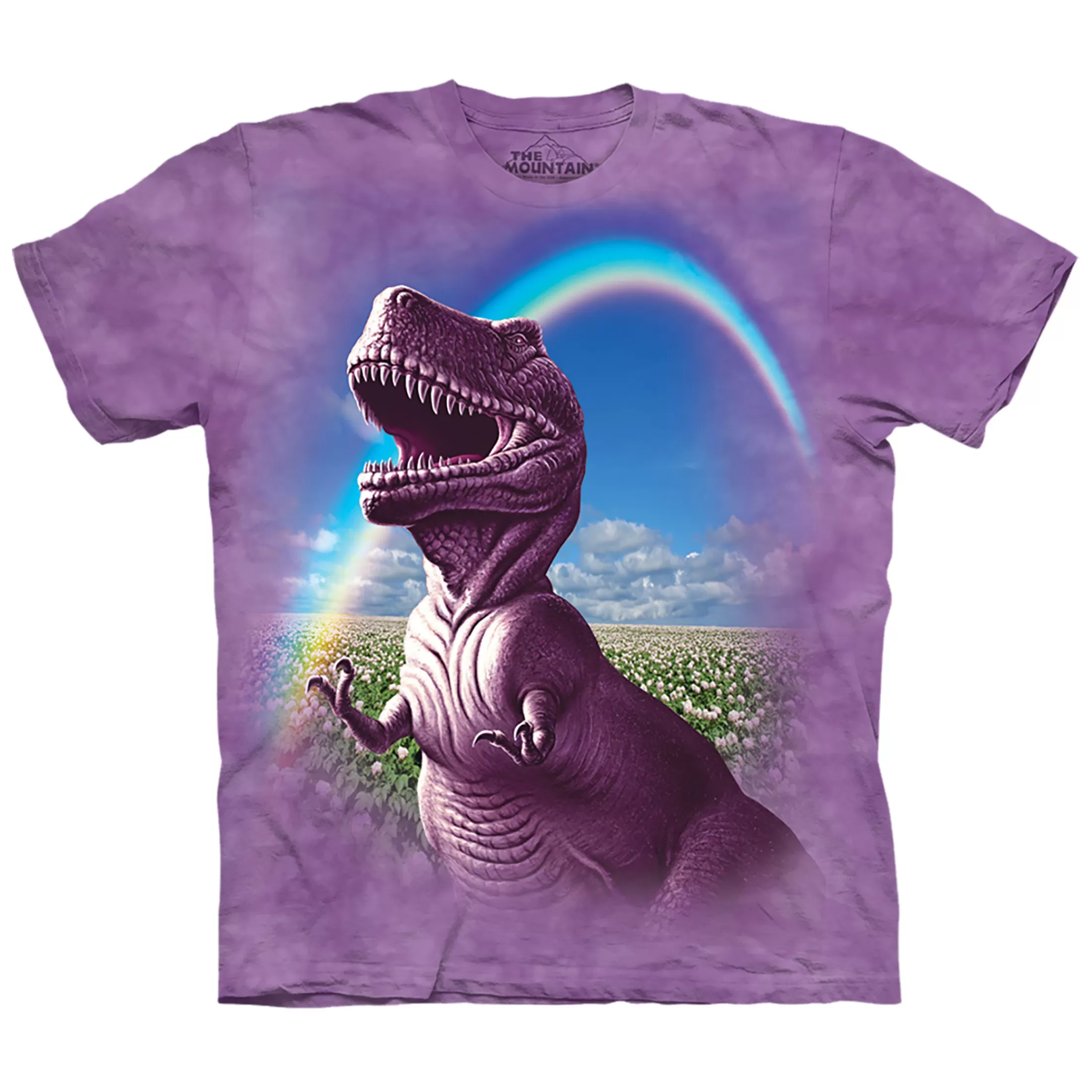 T-Shirt | Dinosaurs<Liquid Blue Happiest T-Rex Classic Cotton T-Shirt