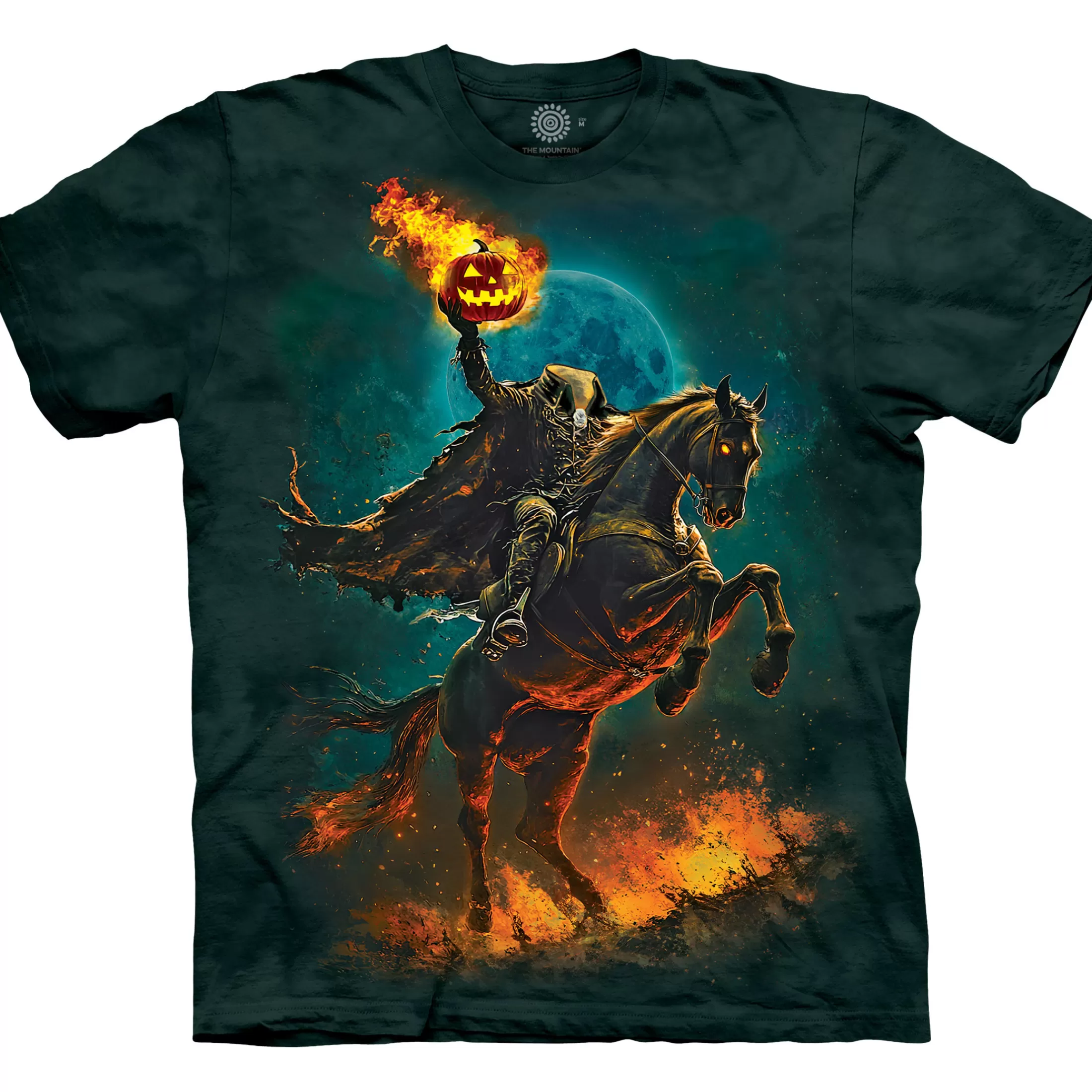 T-Shirt | Halloween<Liquid Blue Headless Horseman Classic Cotton T-Shirt