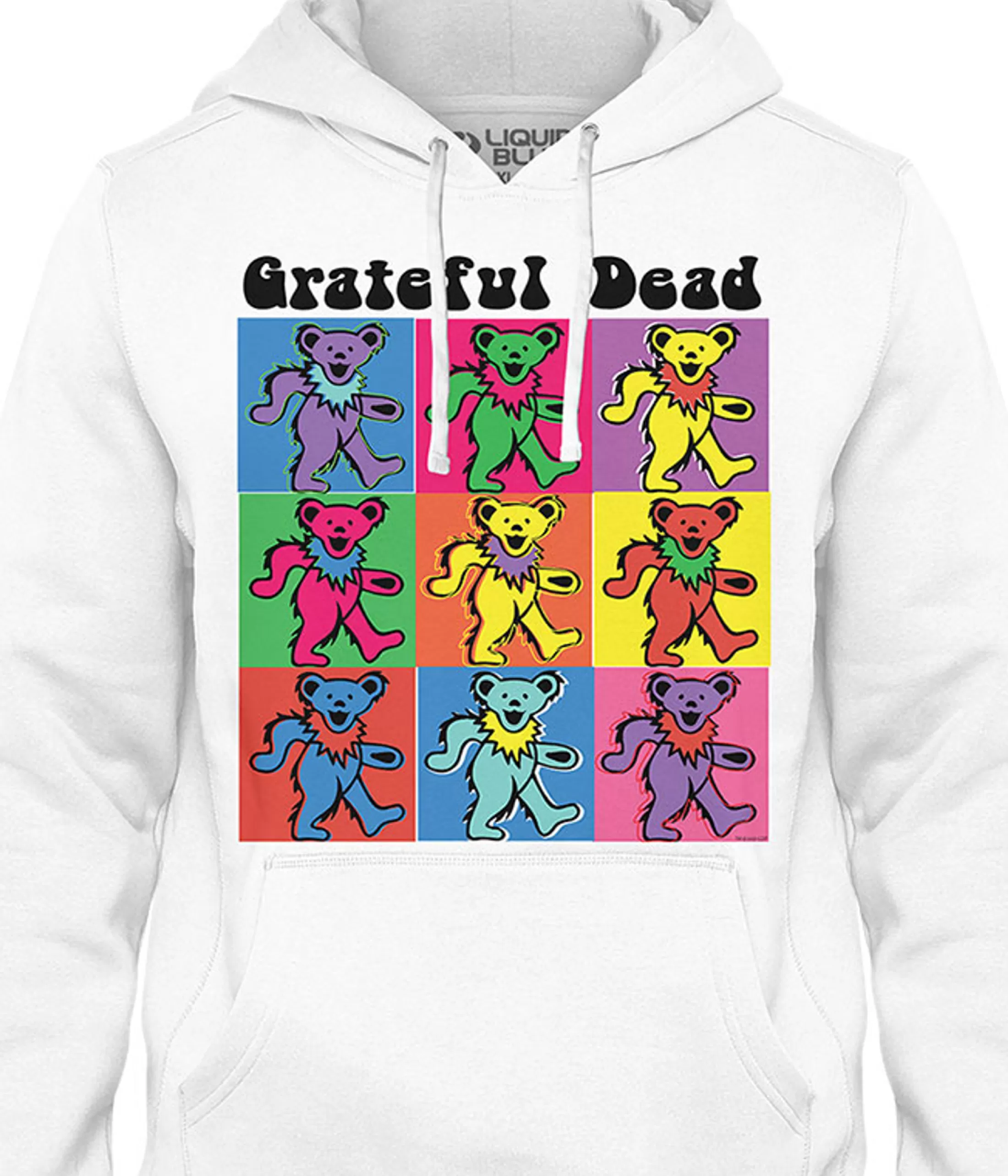 Hoodie | Grateful Dead<Liquid Blue Hollywood Bears Hoodie