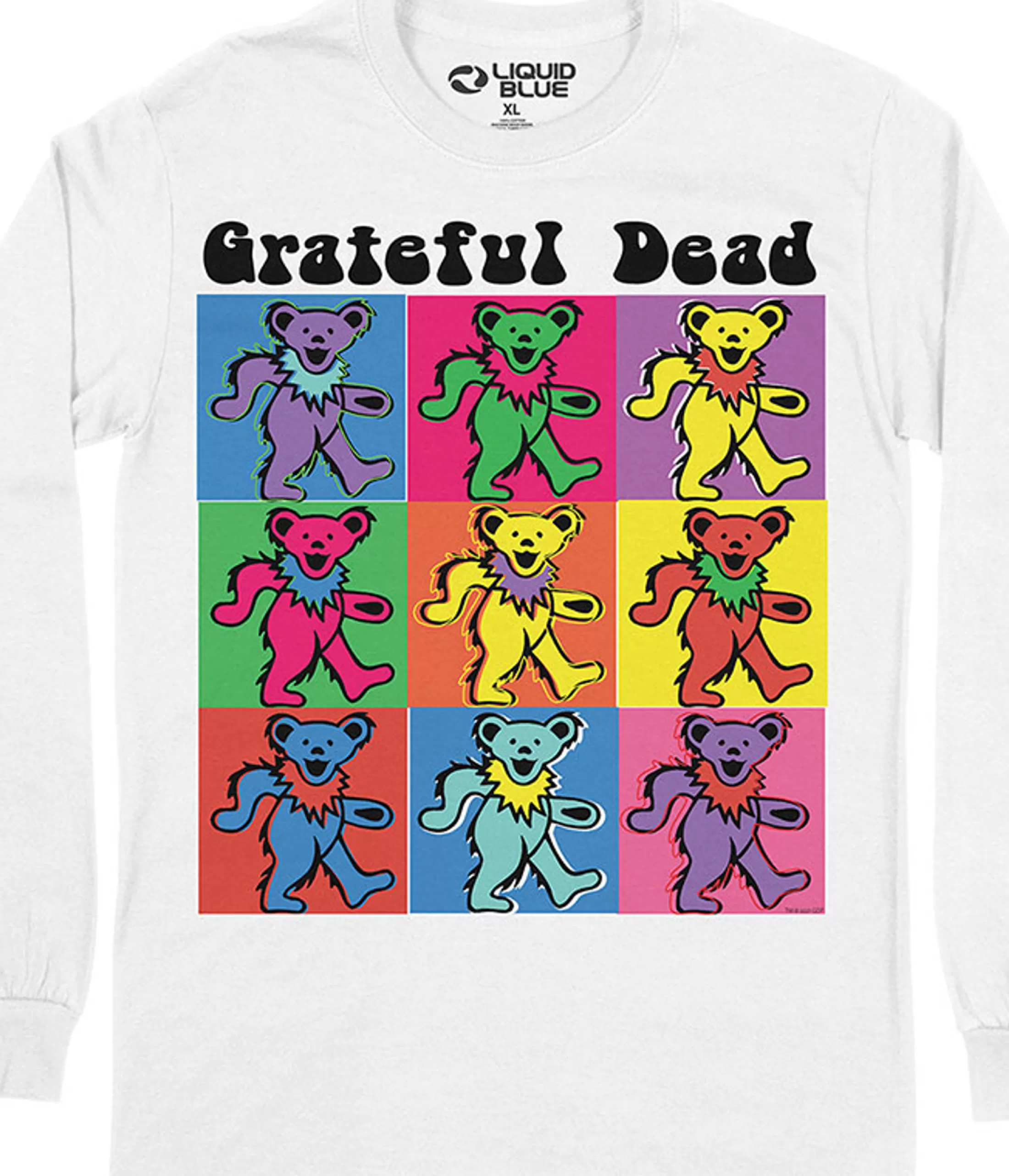 Long Sleeve | Grateful Dead<Liquid Blue Hollywood Bears Long Sleeve T-Shirt