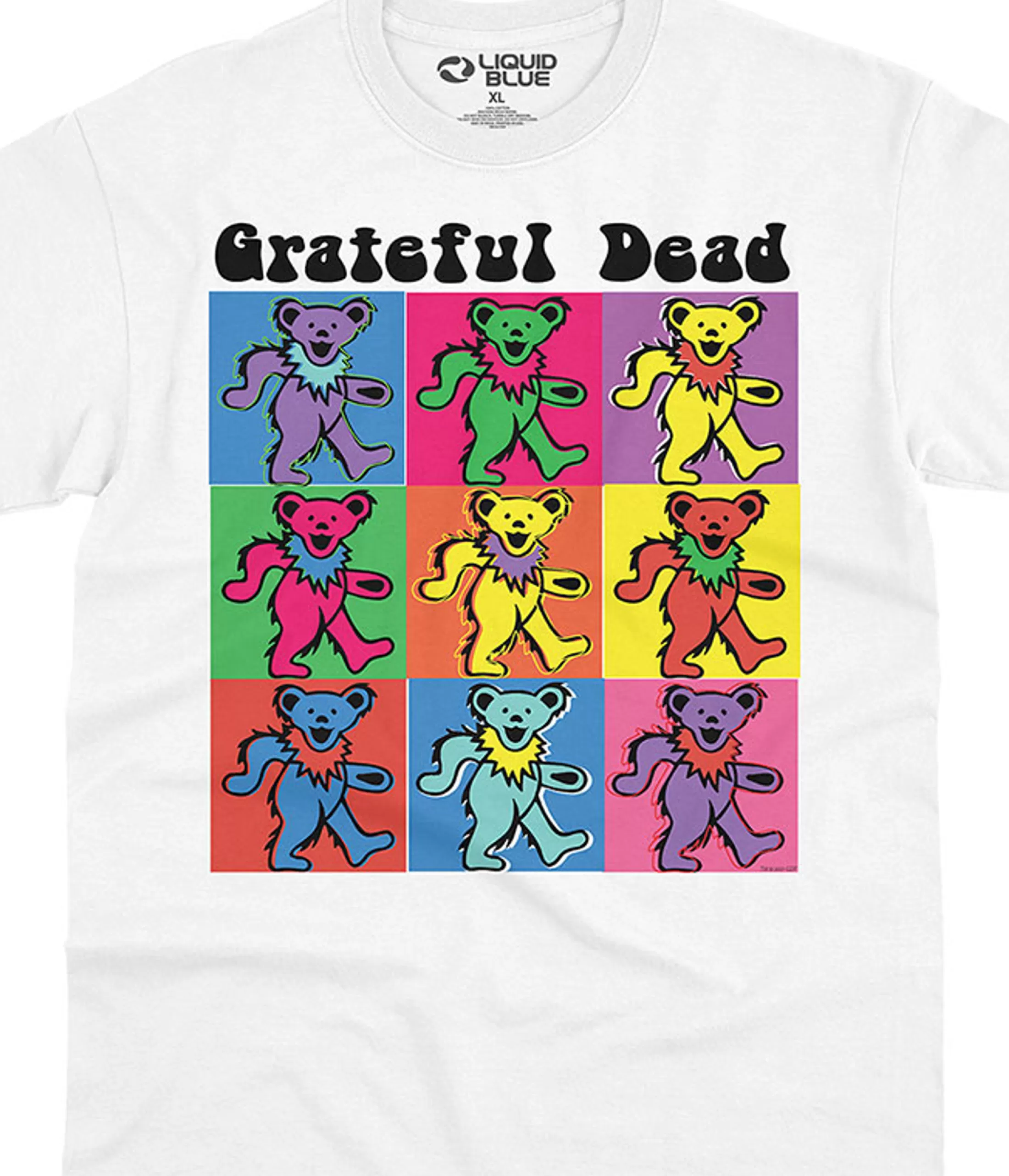 T-Shirt | Grateful Dead<Liquid Blue Hollywood Bears T-Shirt