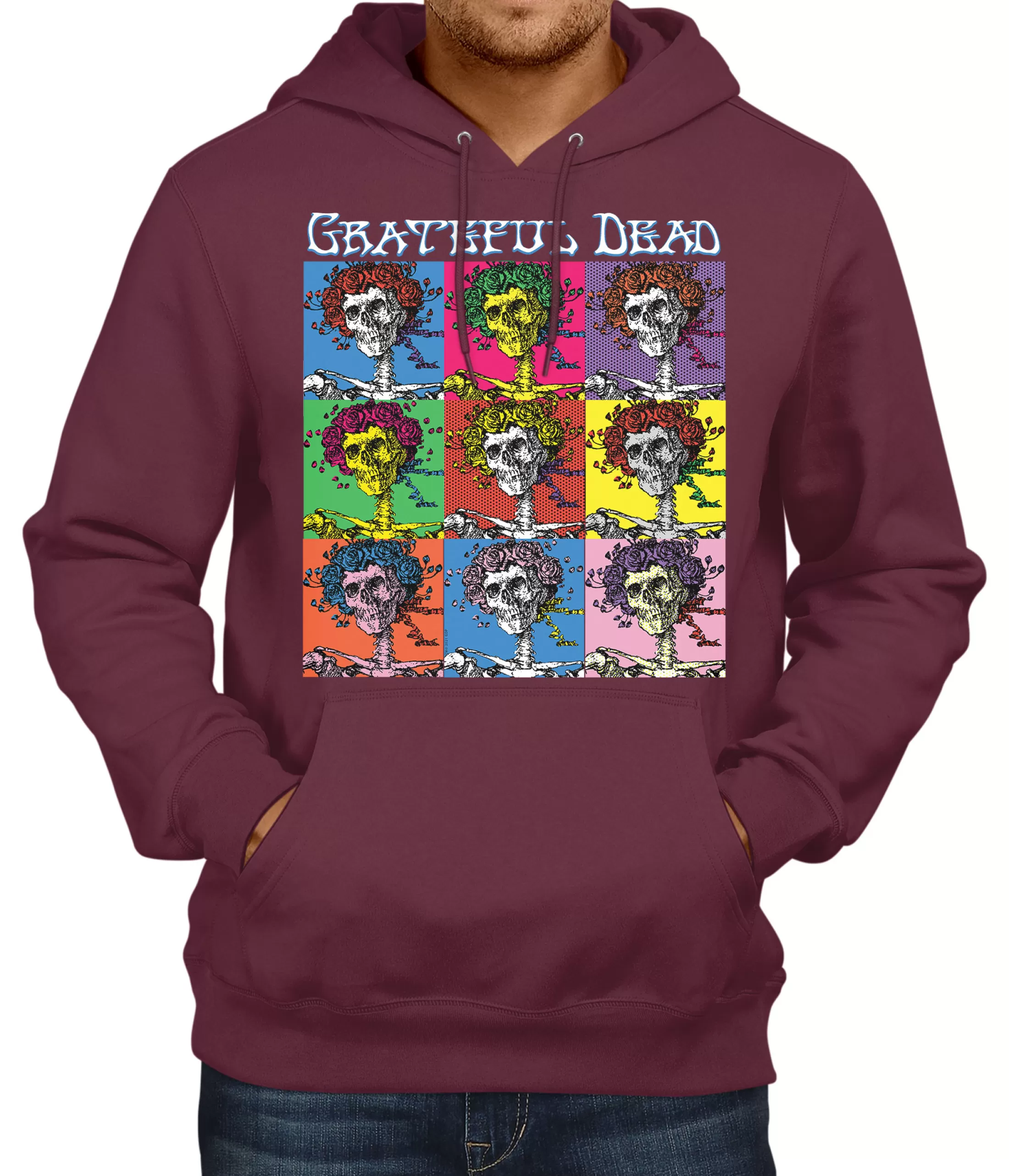 Hoodie | Grateful Dead<Liquid Blue Hollywood Bertha Hoodie