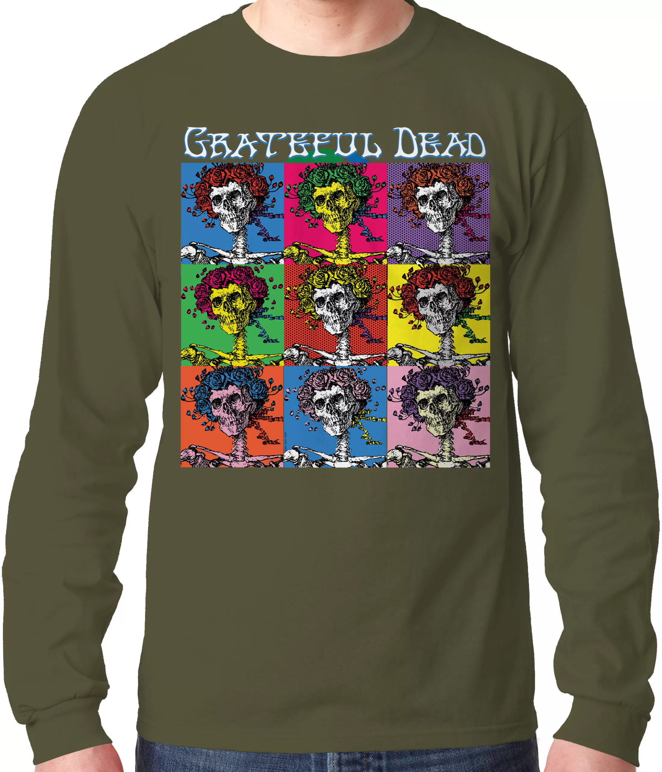 Long Sleeve | Grateful Dead<Liquid Blue Hollywood Bertha Long Sleeve T-Shirt