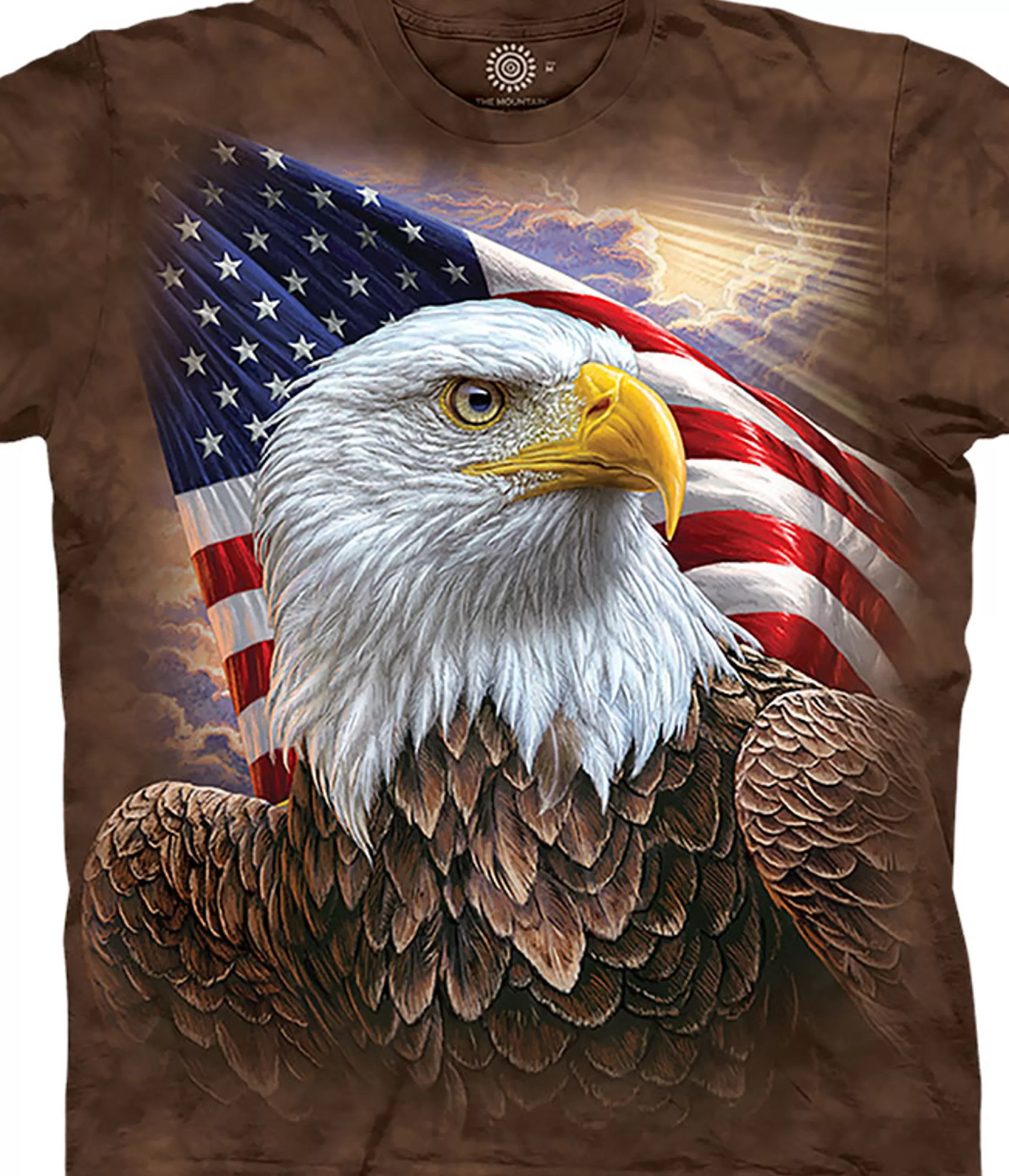 T-Shirt | Birds<Liquid Blue Independence Eagle Classic Cotton T-Shirt