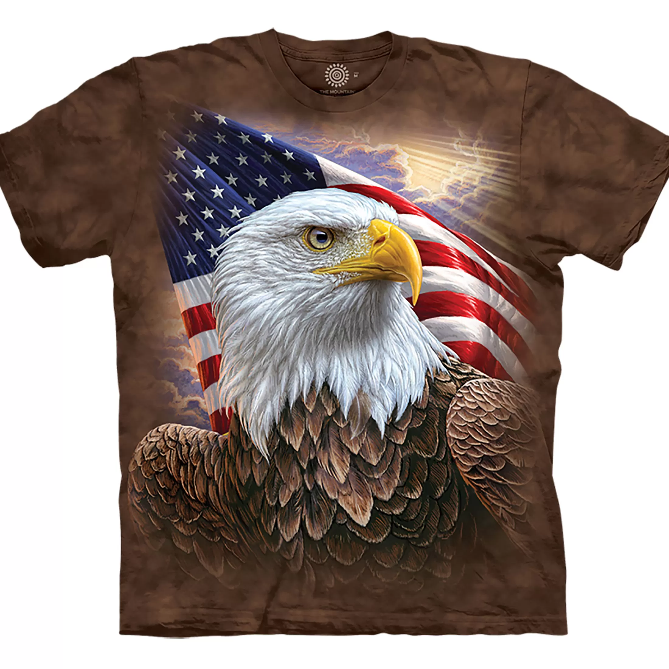 T-Shirt | Birds<Liquid Blue Independence Eagle Classic Cotton T-Shirt