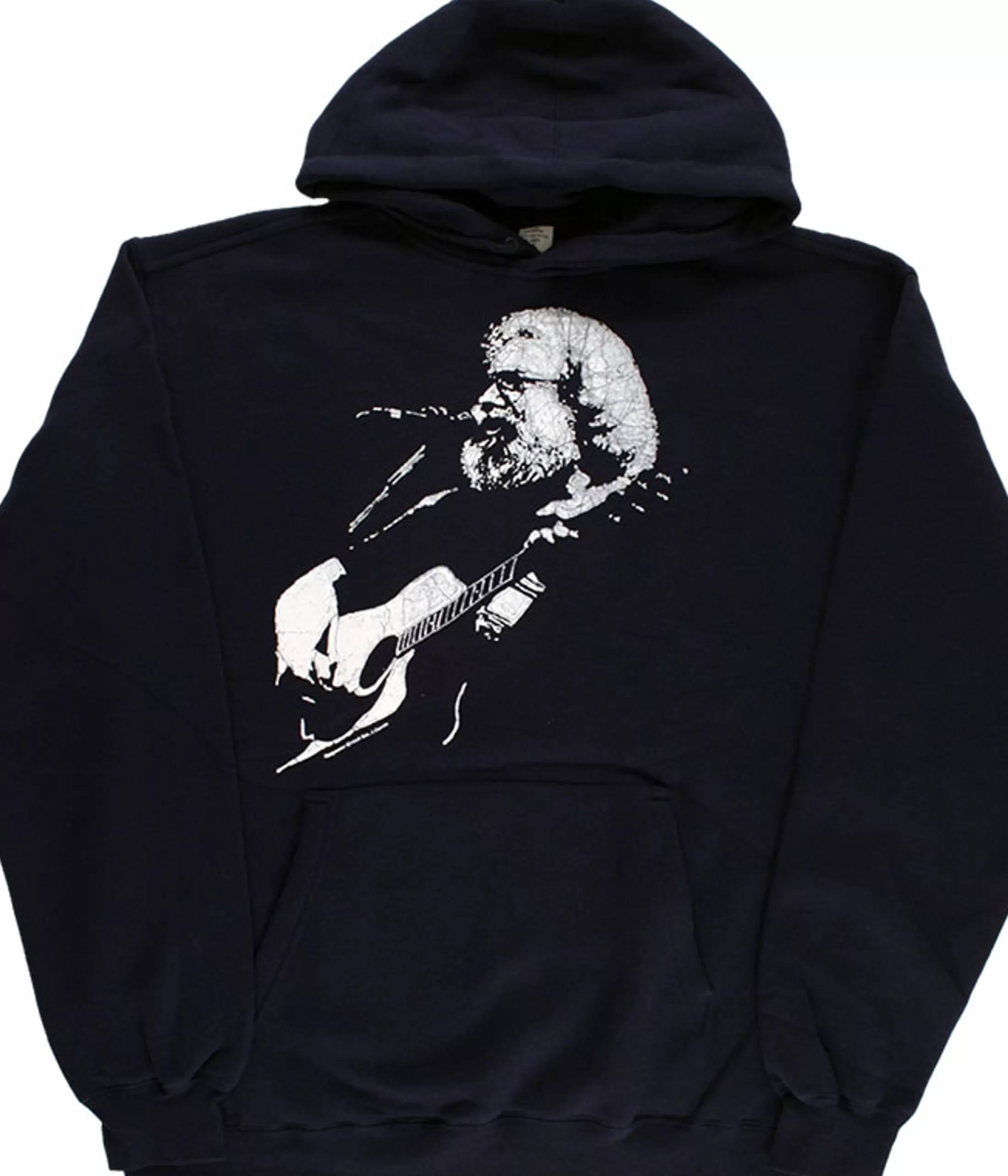 Hoodie | Jerry Garcia<Liquid Blue Jerry Garcia Acoustic Navy Hoodie