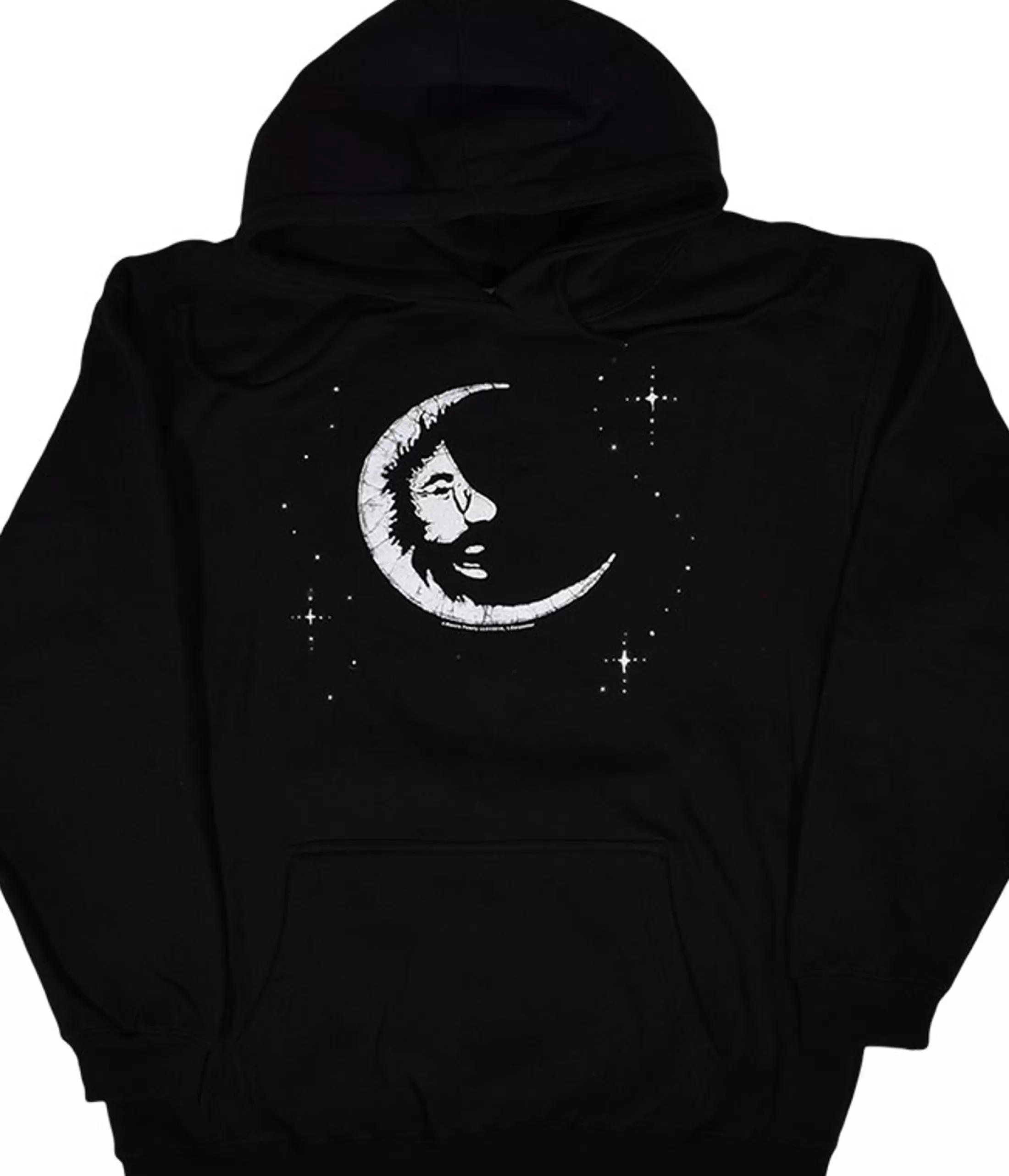 Hoodie | Jerry Garcia<Liquid Blue Jerry Moon Black Hoodie