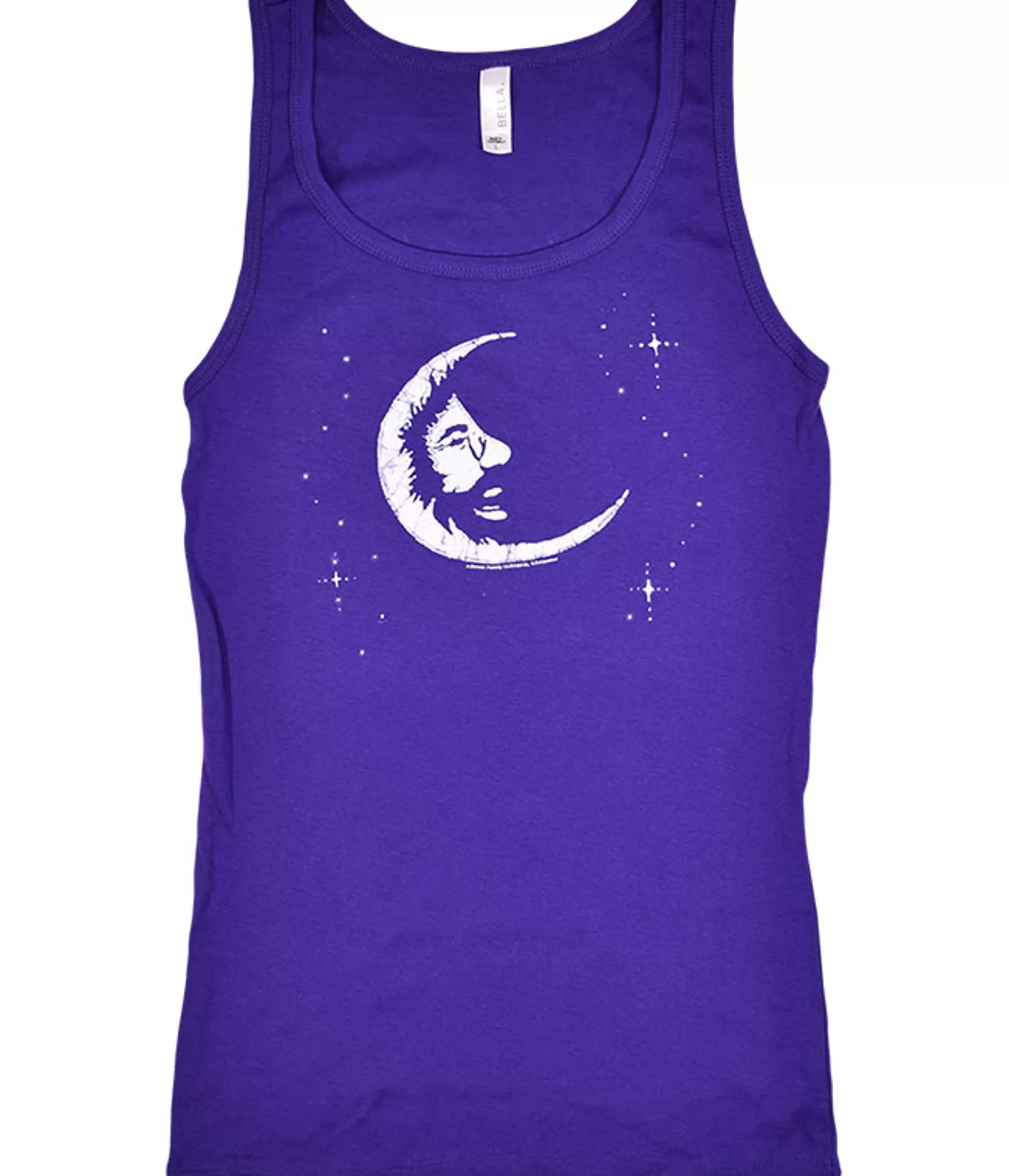 Juniors Tank Top | Jerry Garcia<Liquid Blue Jerry Moon Purple Juniors Tank Top T-Shirt