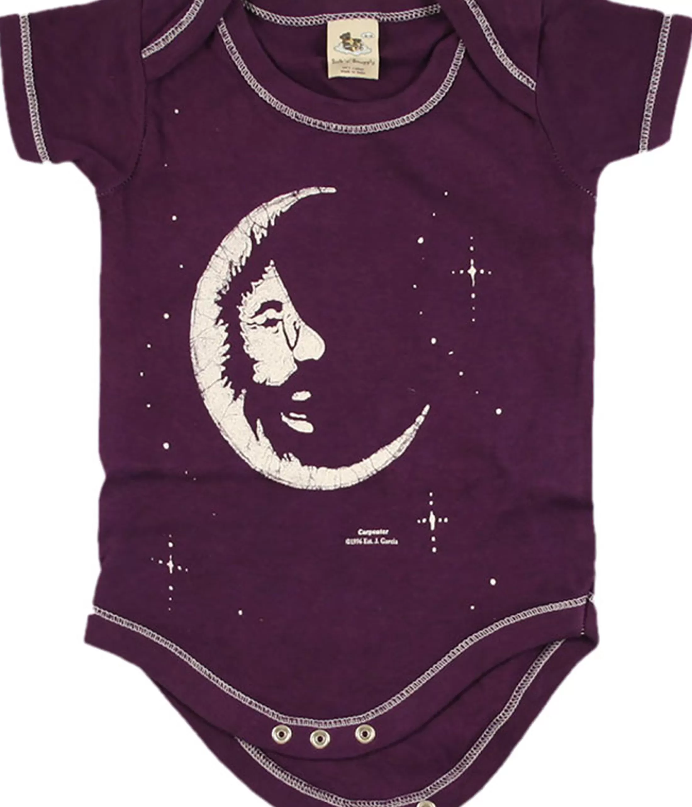 Onesies | Jerry Garcia<Liquid Blue Jerry Moon Purple Onesie