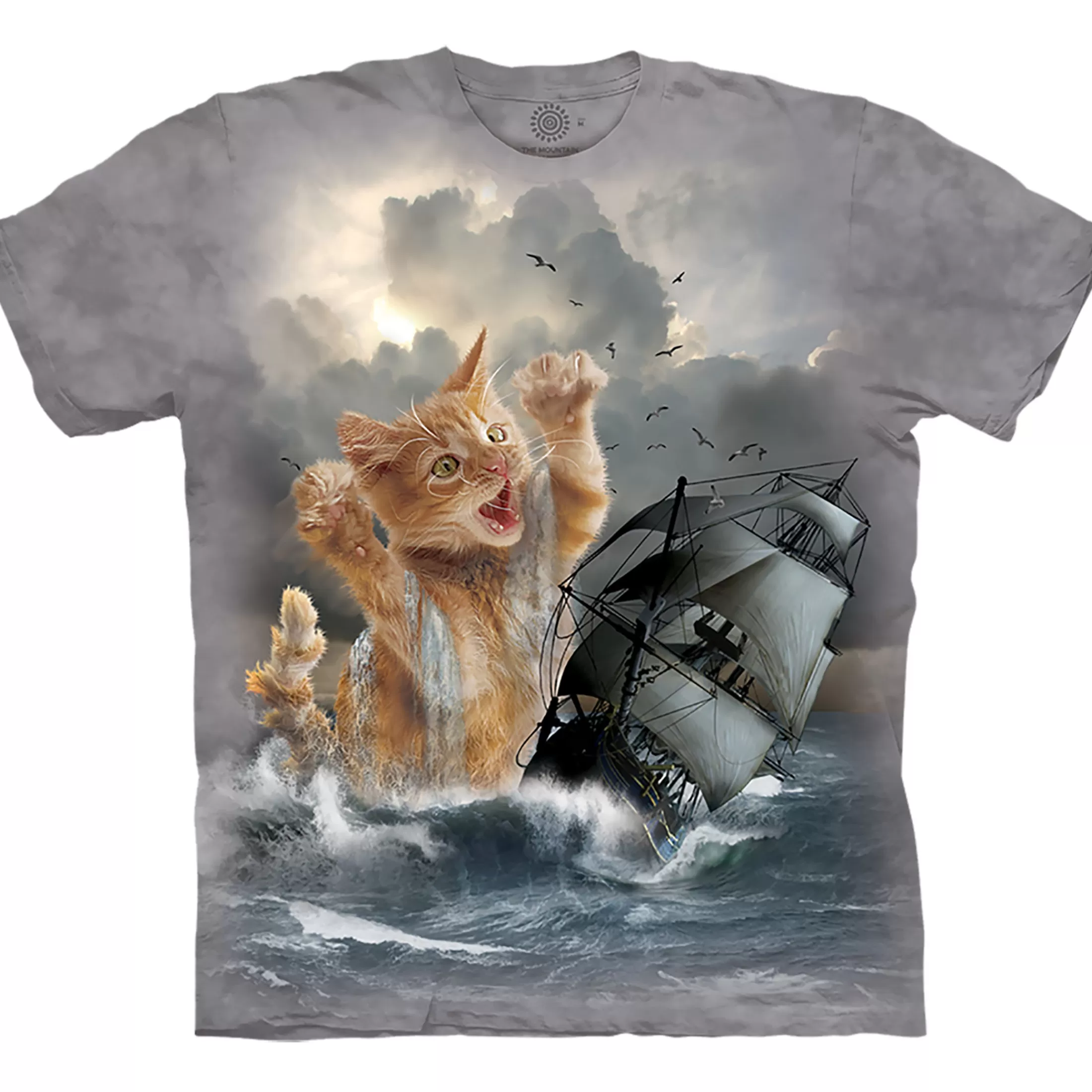 T-Shirt | Other Mythical Creatures<Liquid Blue Krakitten Classic Cotton T-Shirt