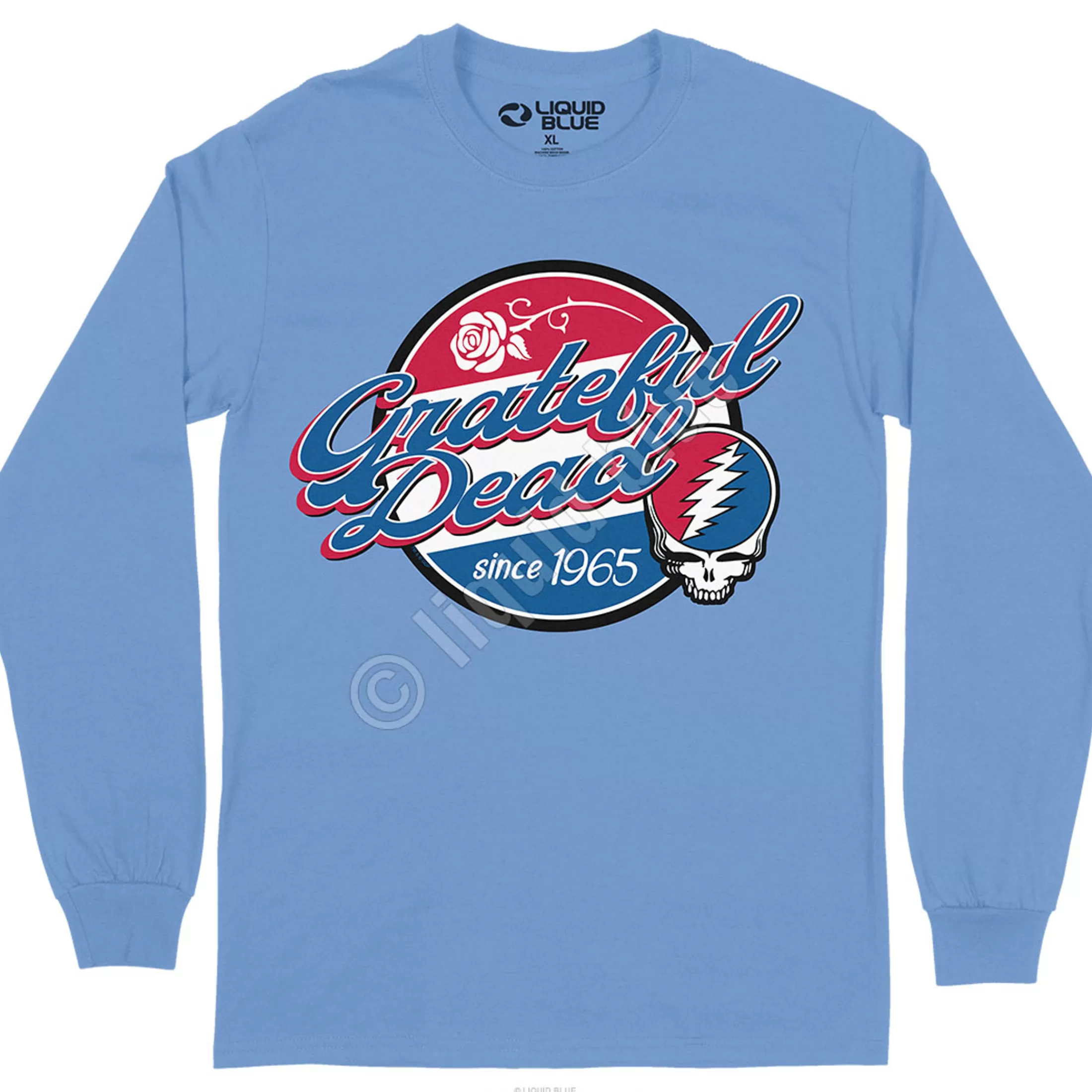 Long Sleeve | Grateful Dead<Liquid Blue Label Long Sleeve T-Shirt