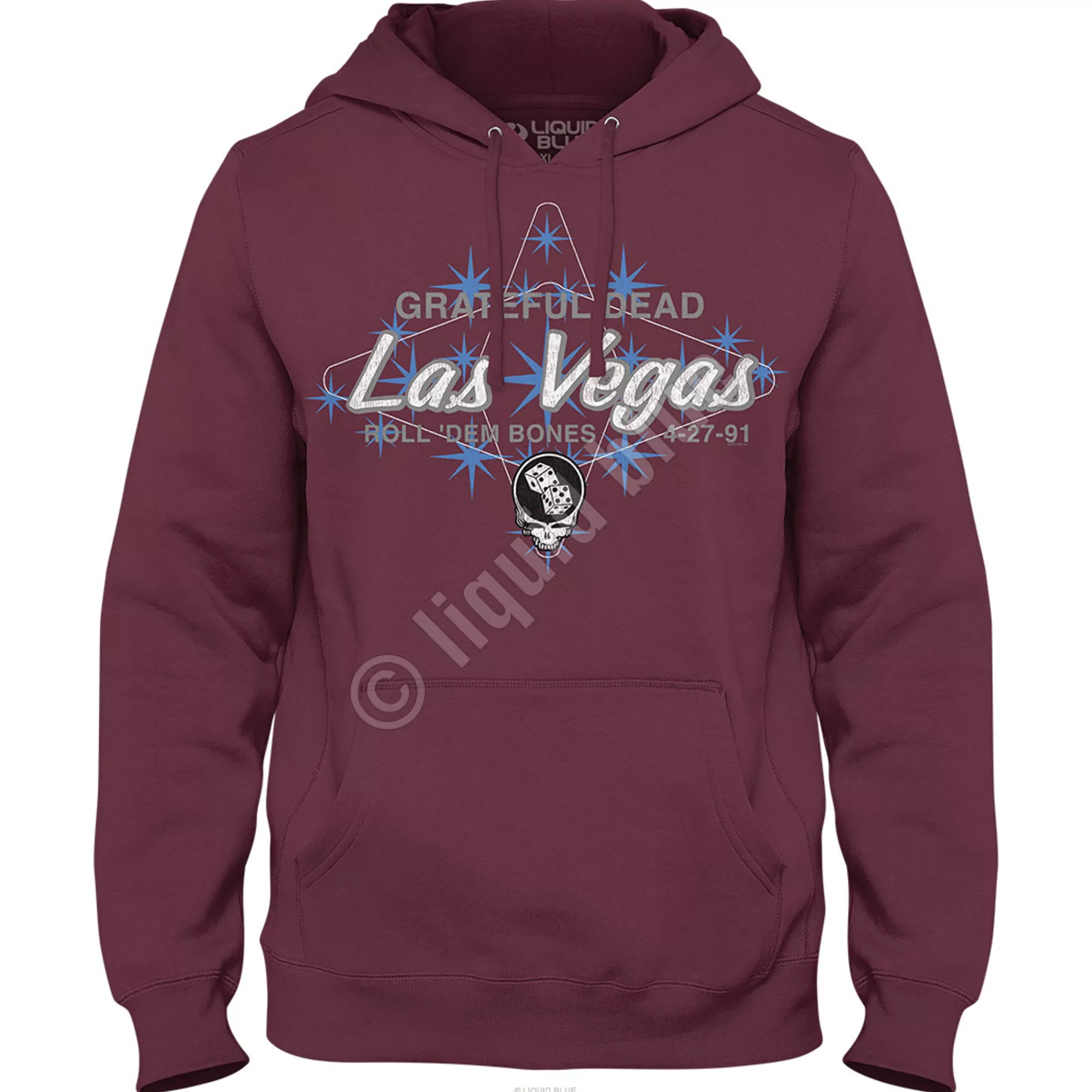 Hoodie | Grateful Dead<Liquid Blue Las Vegas Hoodie