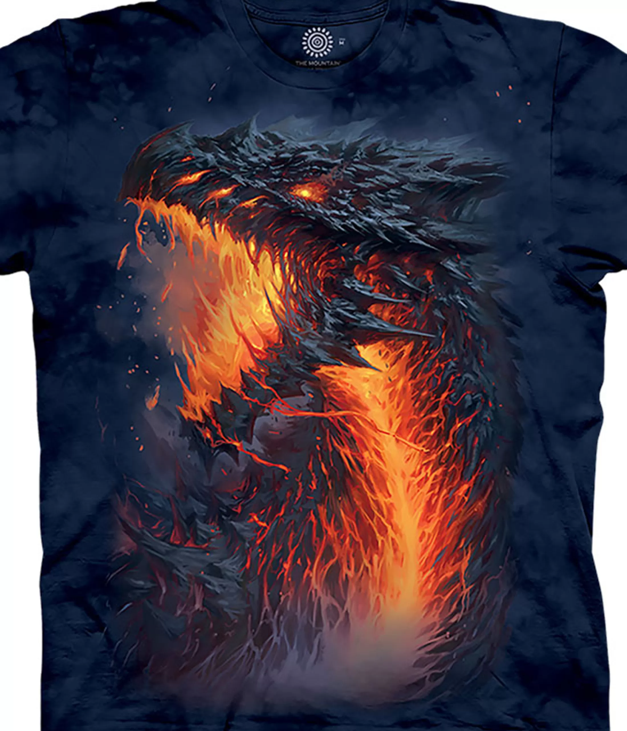 T-Shirt | Dragons<Liquid Blue Lavaborn Classic Cotton T-Shirt