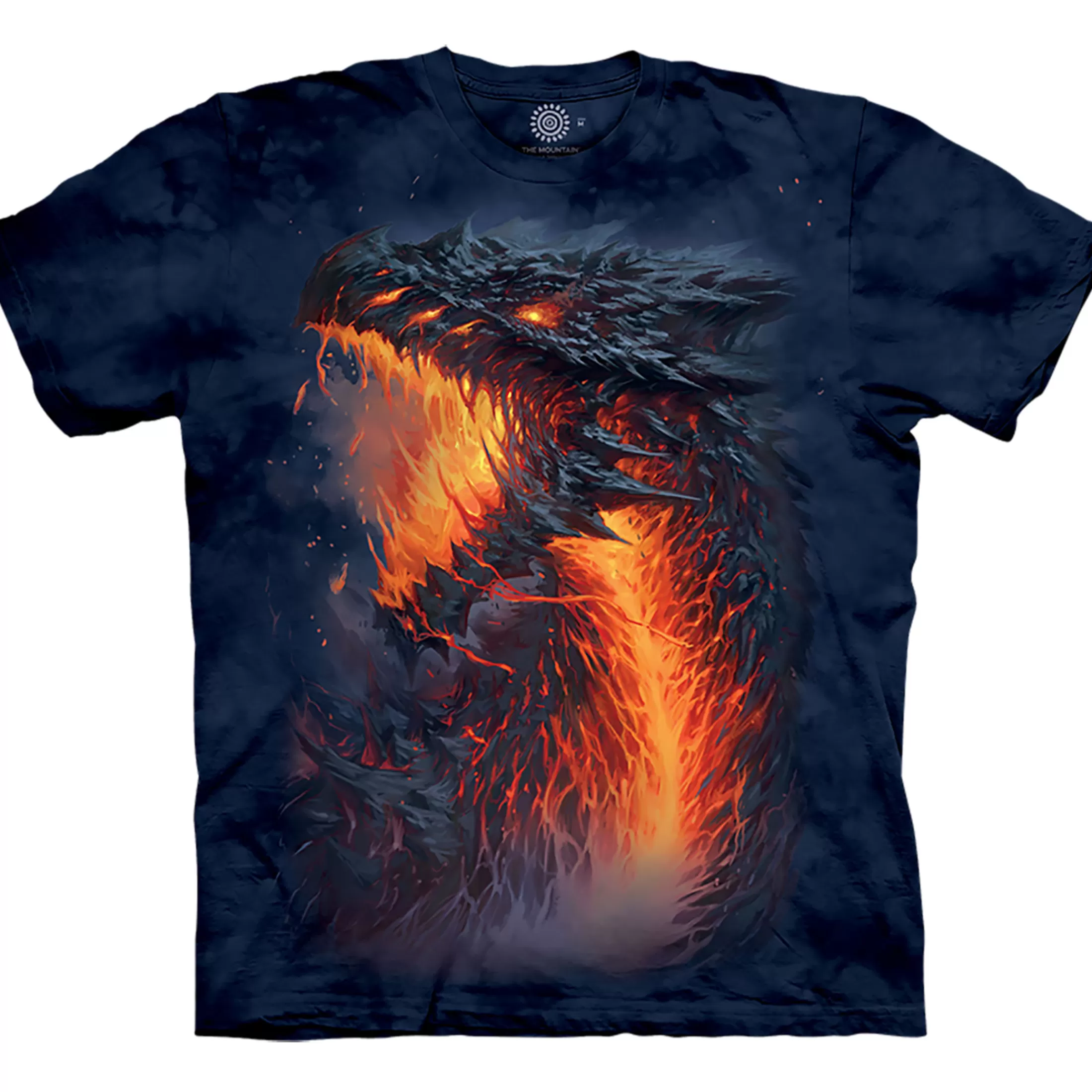 T-Shirt | Dragons<Liquid Blue Lavaborn Classic Cotton T-Shirt