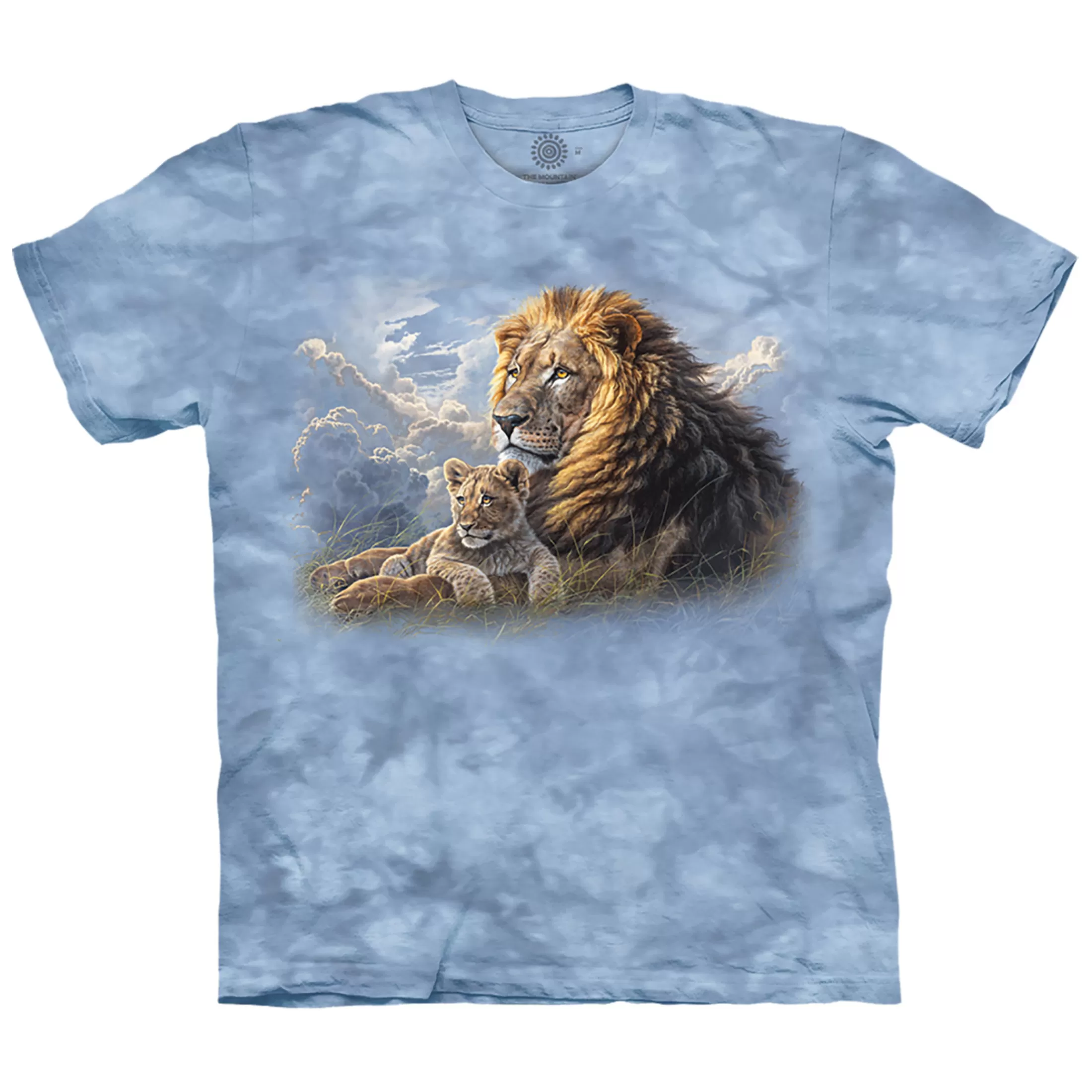 T-Shirt | Wild Animals<Liquid Blue Like Father Like Son Classic Cotton T-Shirt