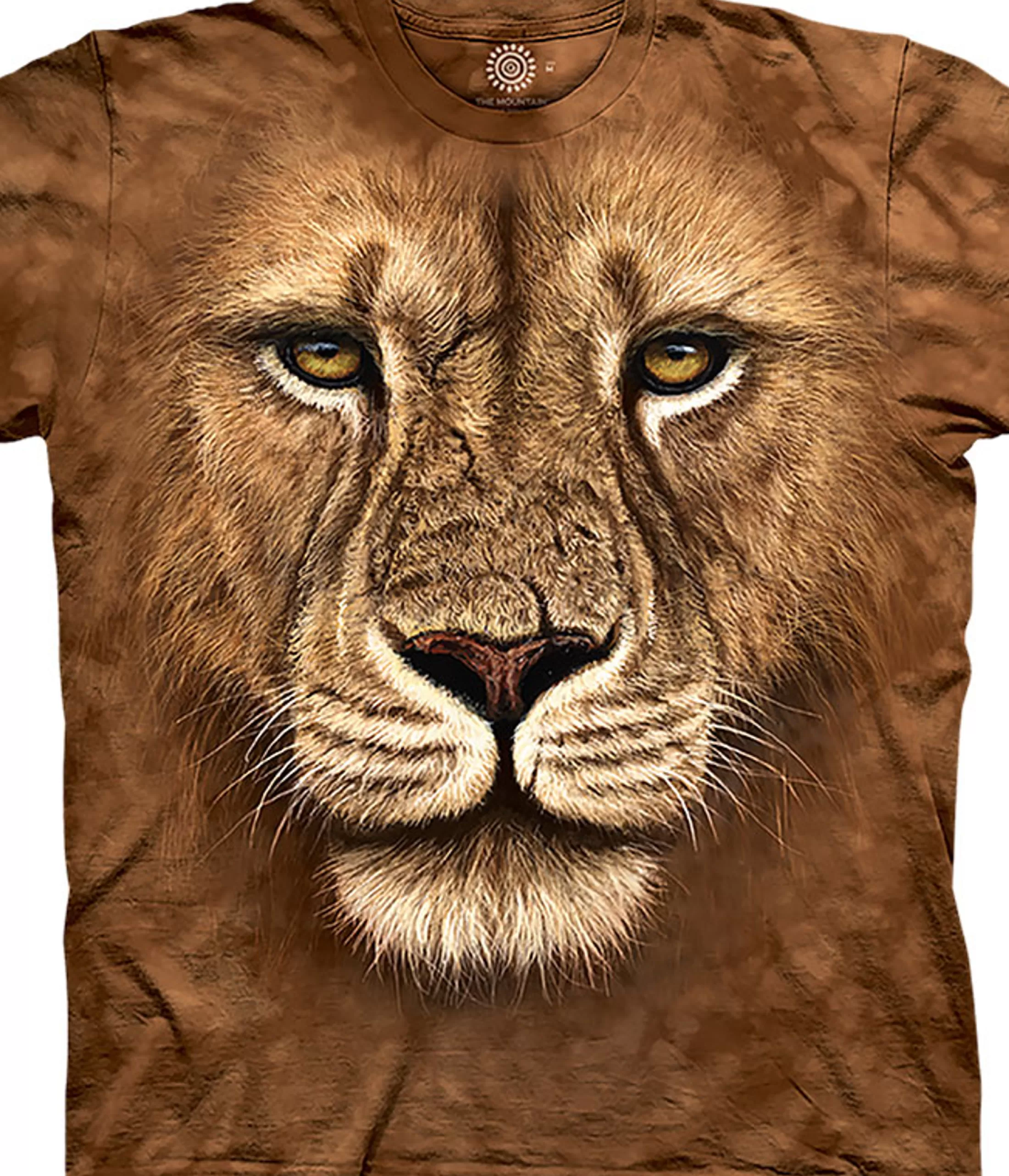 T-Shirt | Wild Animals<Liquid Blue Lion Warrior Classic Cotton T-Shirt